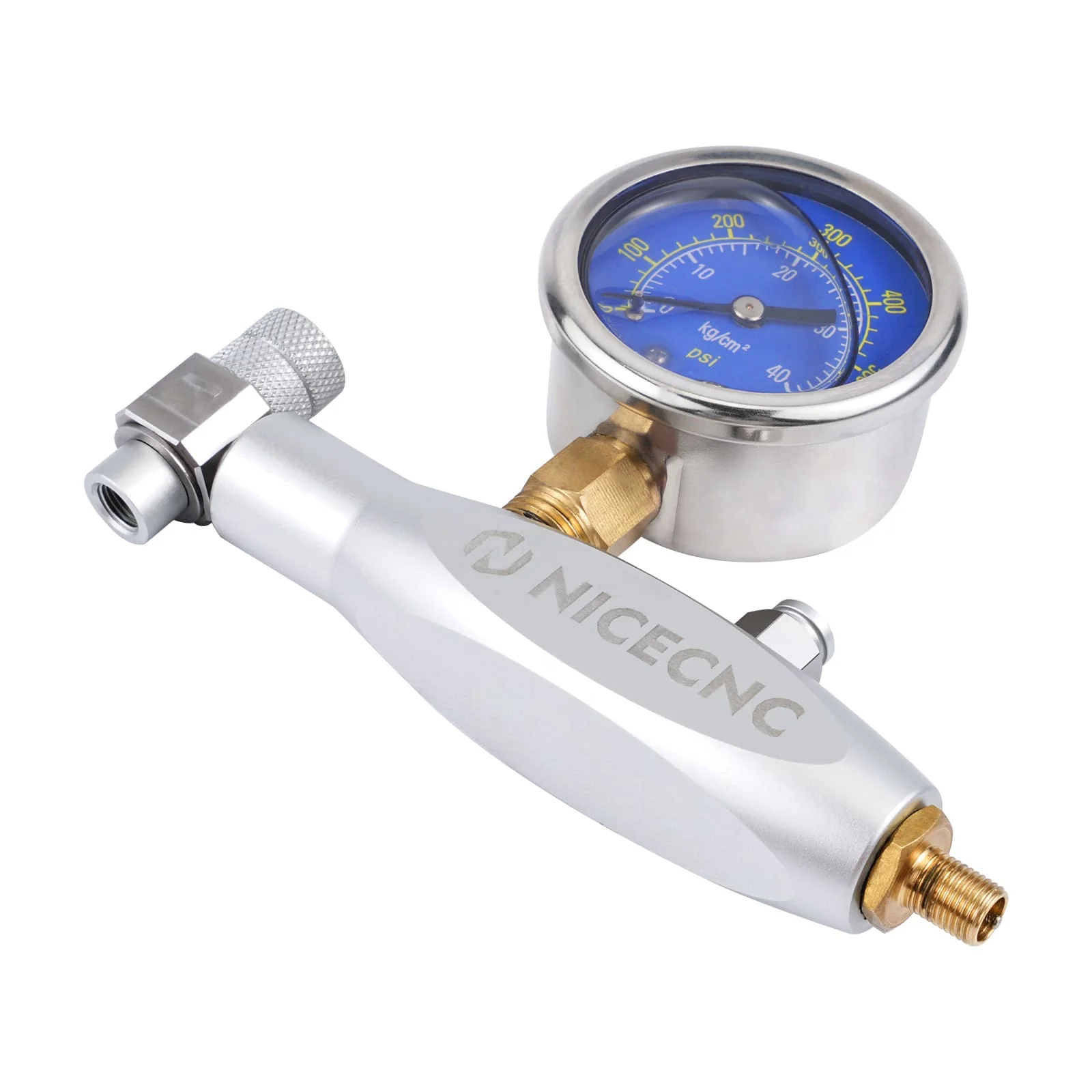 600PSI Regulator Kit No Loss Chuck Nitrogen Filling Tool For Schrader Valve Shock Off-Road Bikes, ATVs, UTVs - Image 9