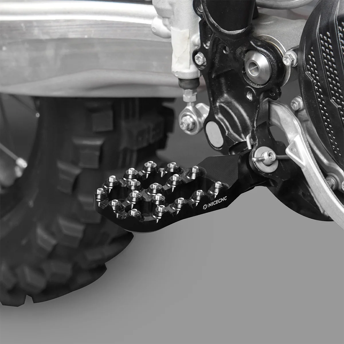 Offset Extender Foot Pegs Footrests For KTM 125-500 Husqvarna 125-501 2023-2024 GasGas 2024 - Image 3