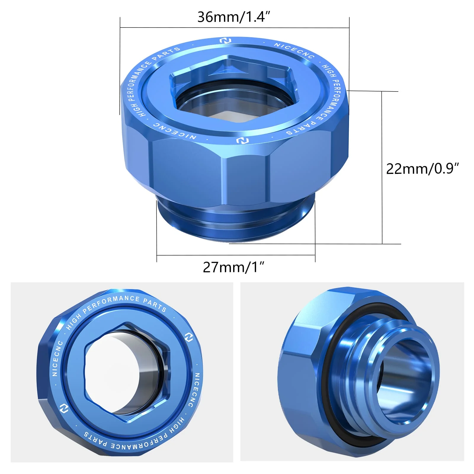 Oil Fill Cap for Yamaha Tenere 700 /XTZ700 2019-2024 Rally Edition 2020-2023 World Raid 2022 - Image 9