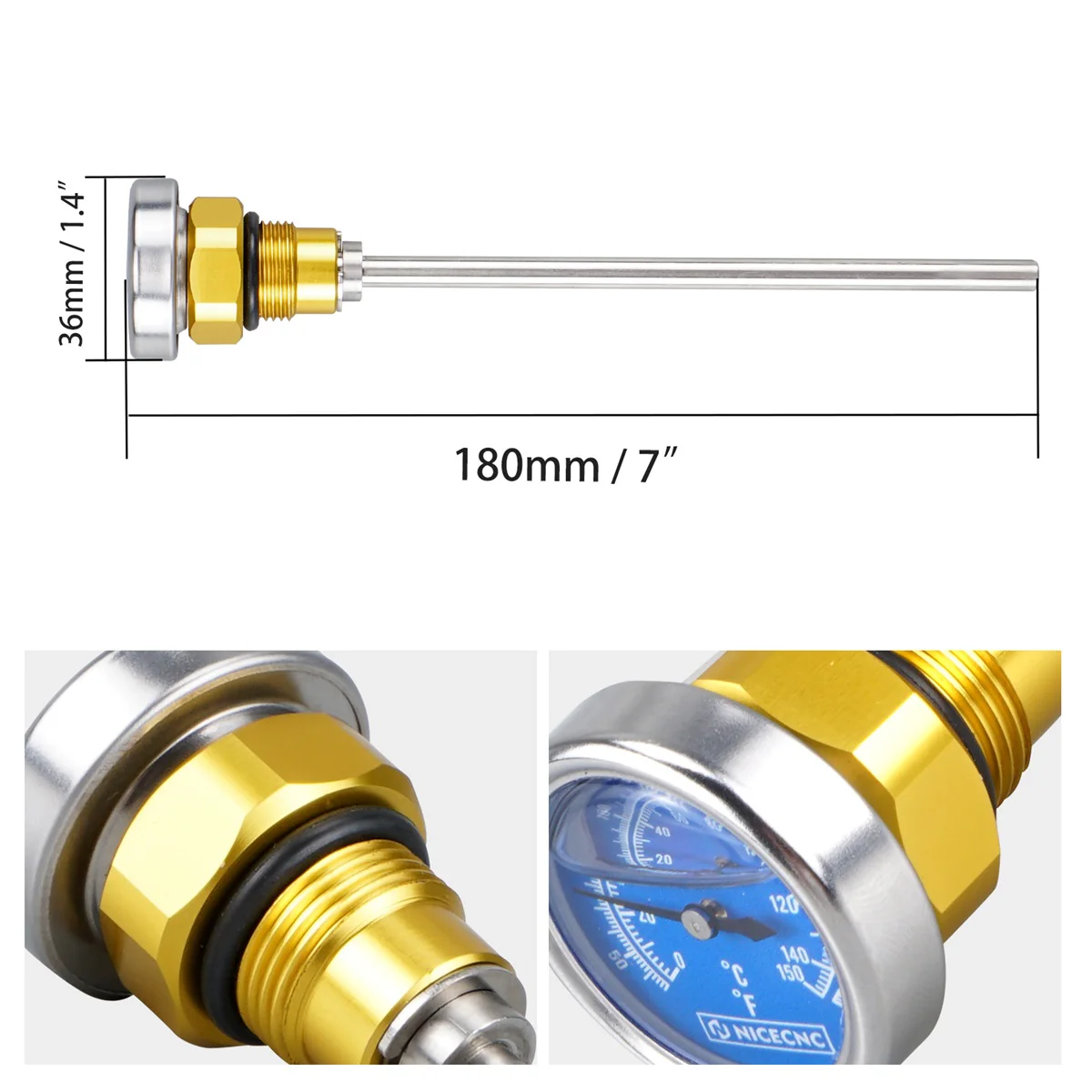 Oil Temperature Dipstick For Suzuki DRZ400/E/S/SM 2000-2024 - Image 6