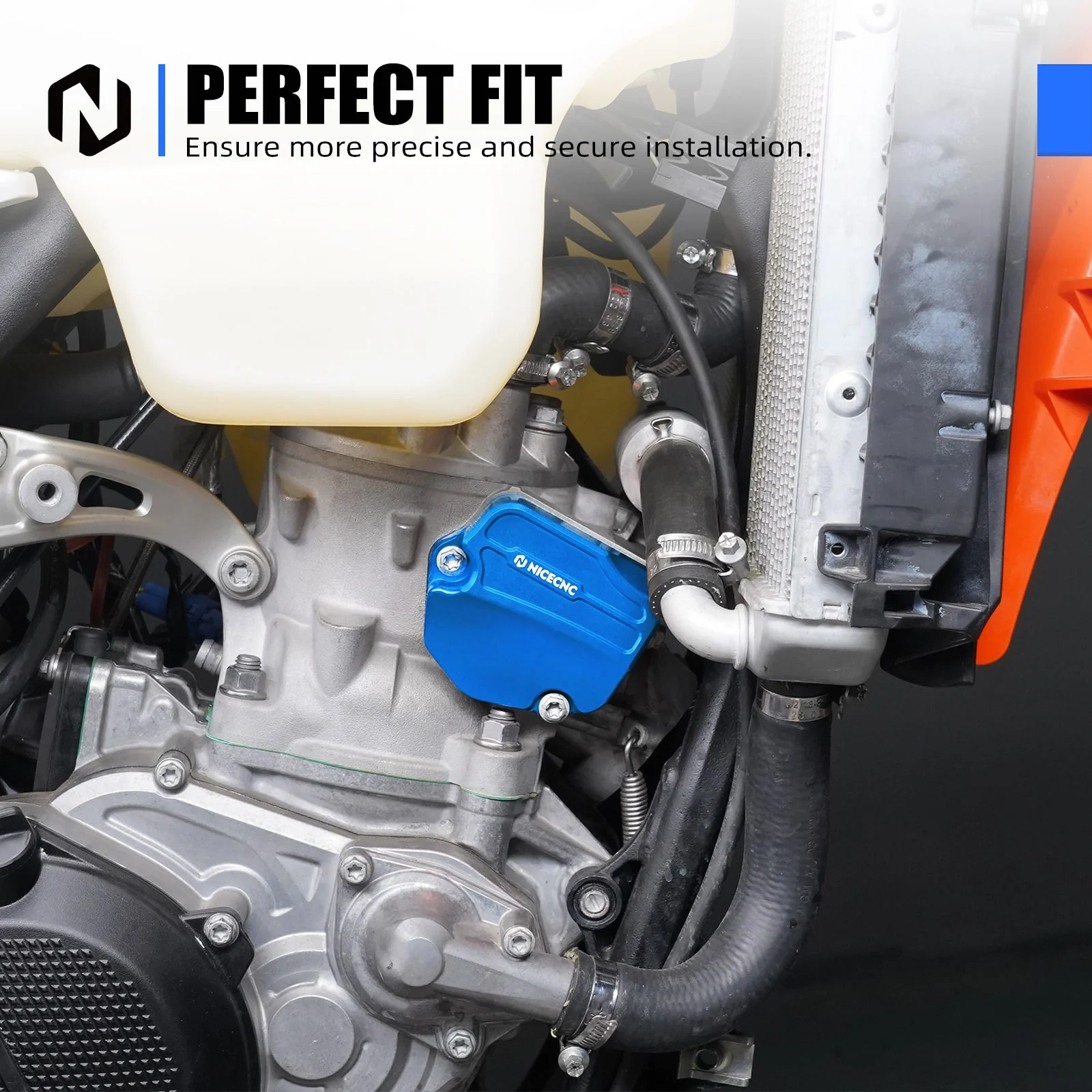 Oversized Power Valve Cover 2 Stroke For 250 300 KTM XC-W EXC Husqvarna TC TE Gas Gas - Image 3