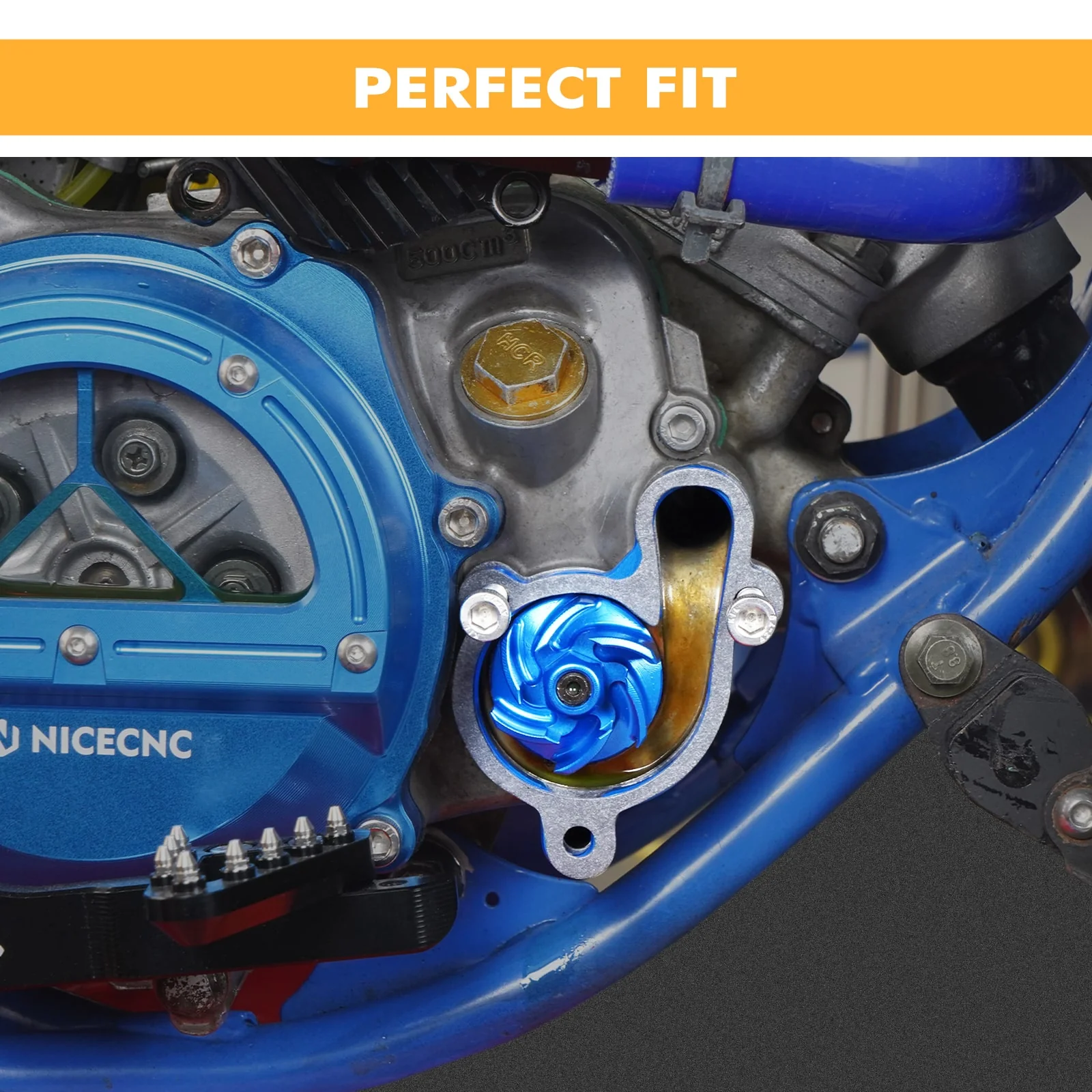 Oversized Water Pump Impeller Cooler For Yamaha YZ85 - Image 7