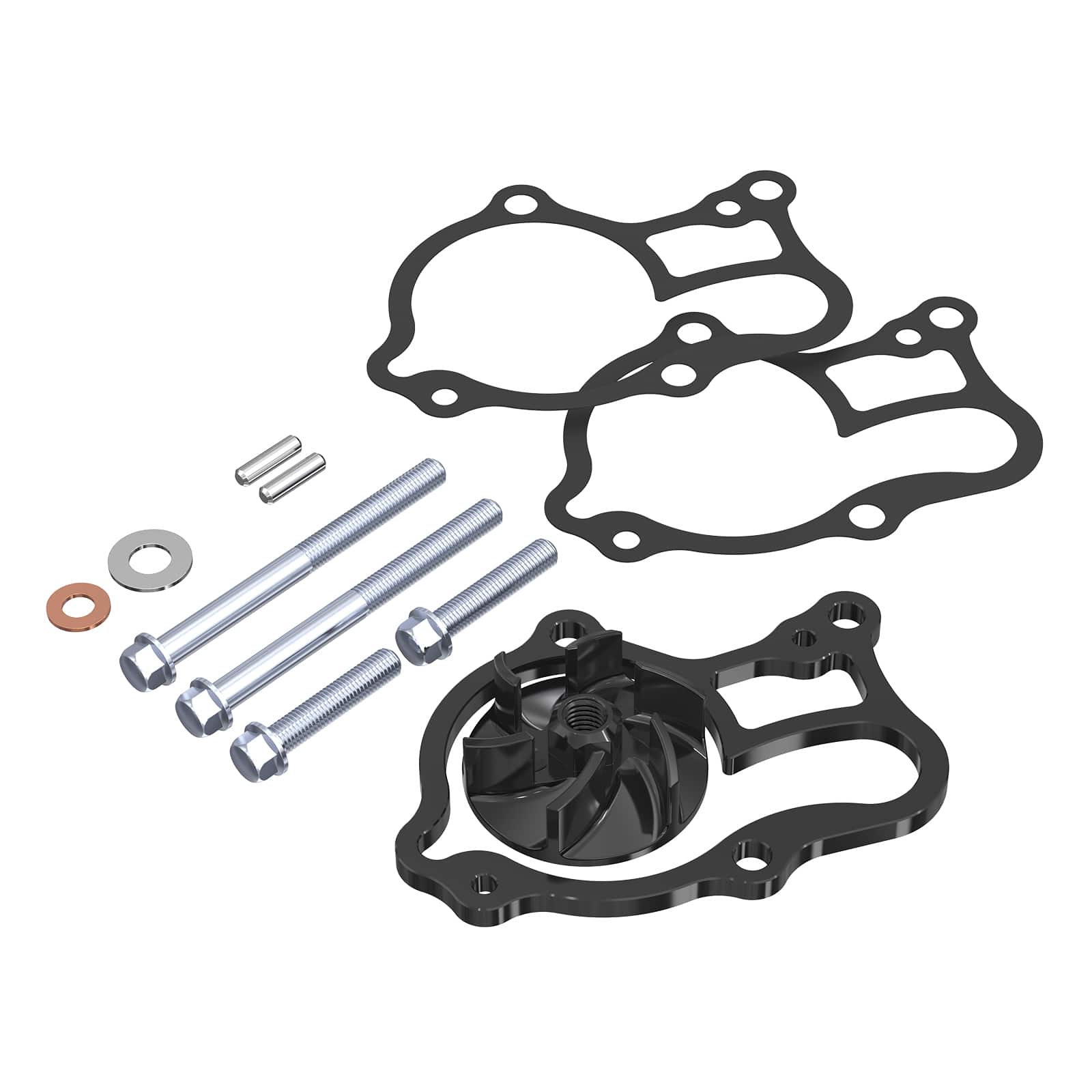 Oversized Water Pump Impeller Cooler Kit For Yamaha YZ250 1999-2024 YZ250X 2016-2023 - Image 13
