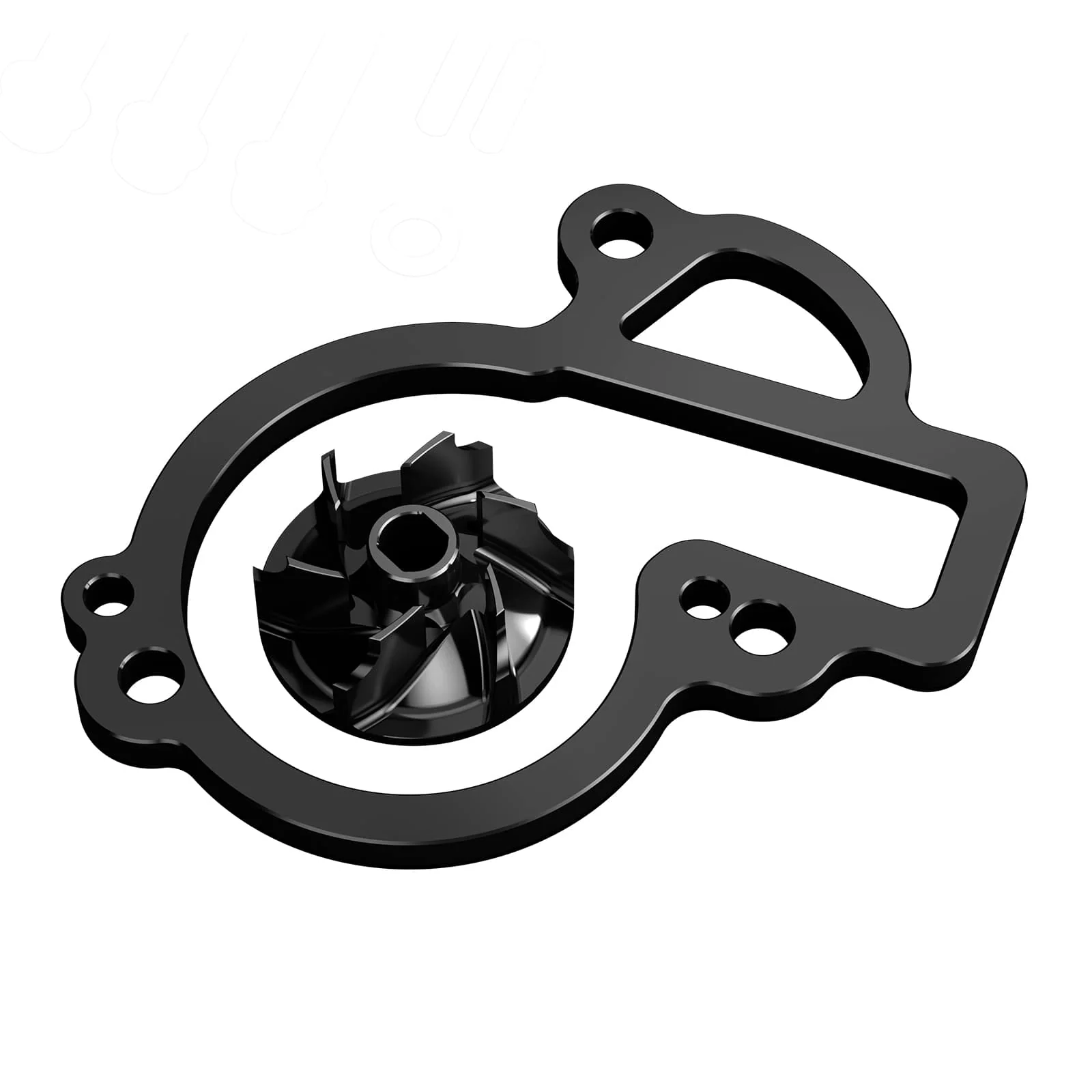 Oversized Water Pump Impeller Cooler Kit For KTM 450 500 EXC-F/XCF-W Husqvarna 450 500 FE/FX 17-24 Gas Gas 450 MC F/ EX F/EC F 21-24 - Image 13