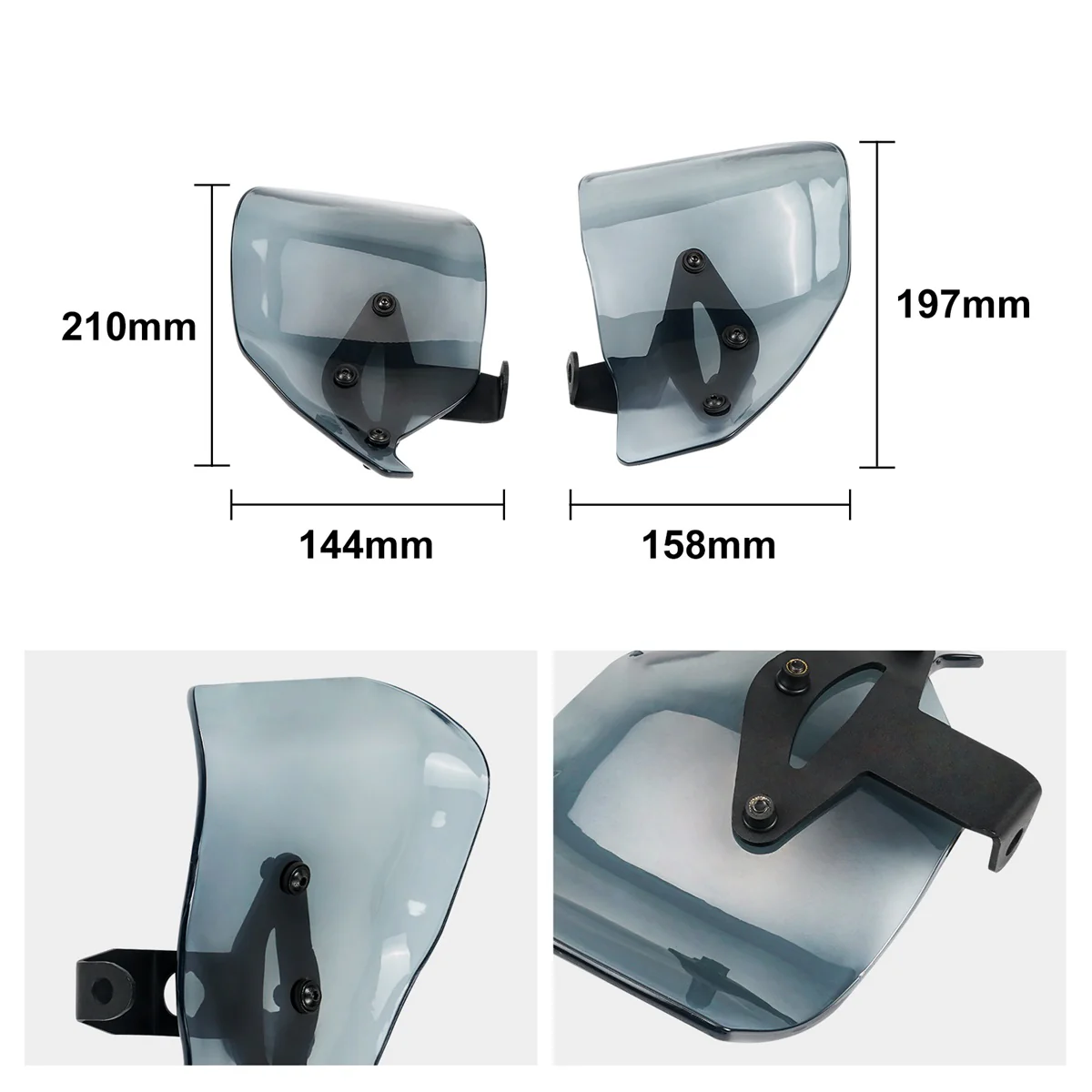 Pair Foot Splash Guards For BMW R1250 GS Adventure 2019-2024 - Image 5