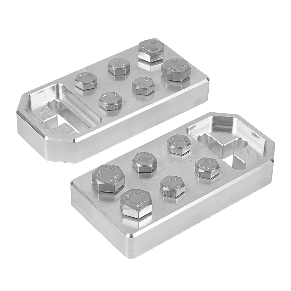Pair of Car Audio For GA 6 Spot Flat Battery Terminals Bolt USE ONLY - Image 3
