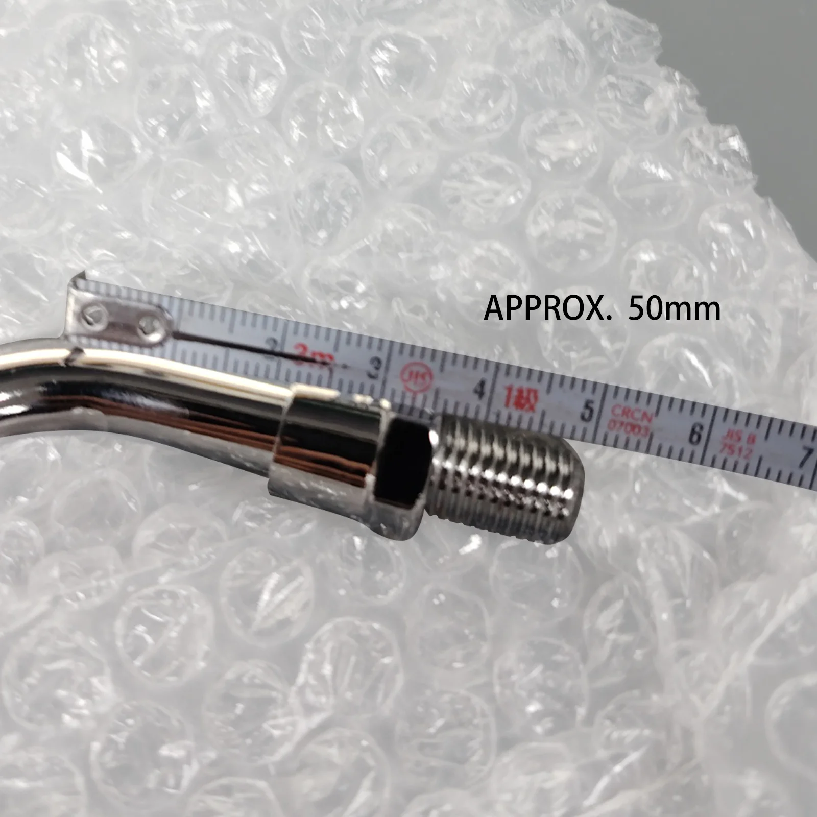 Pair of M10x1.25mm chrome-plated rearview mirrors for Honda XL125S CB650 GL1000 - Image 6