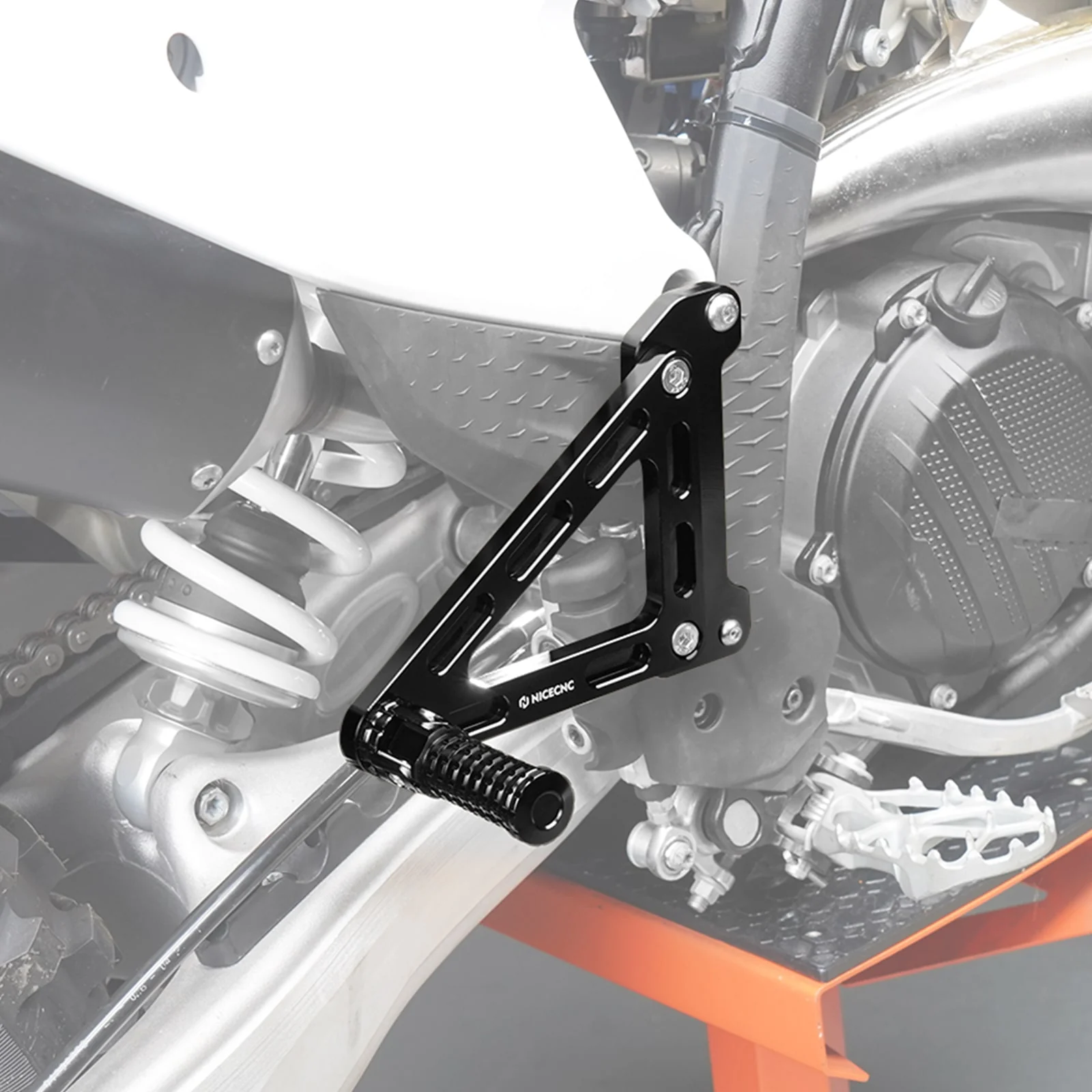 Passenger Foot Pegs Footrest Kit For KTM 125-450 XCF SXF 150-500 EXC XCW XCF-W - Image 7