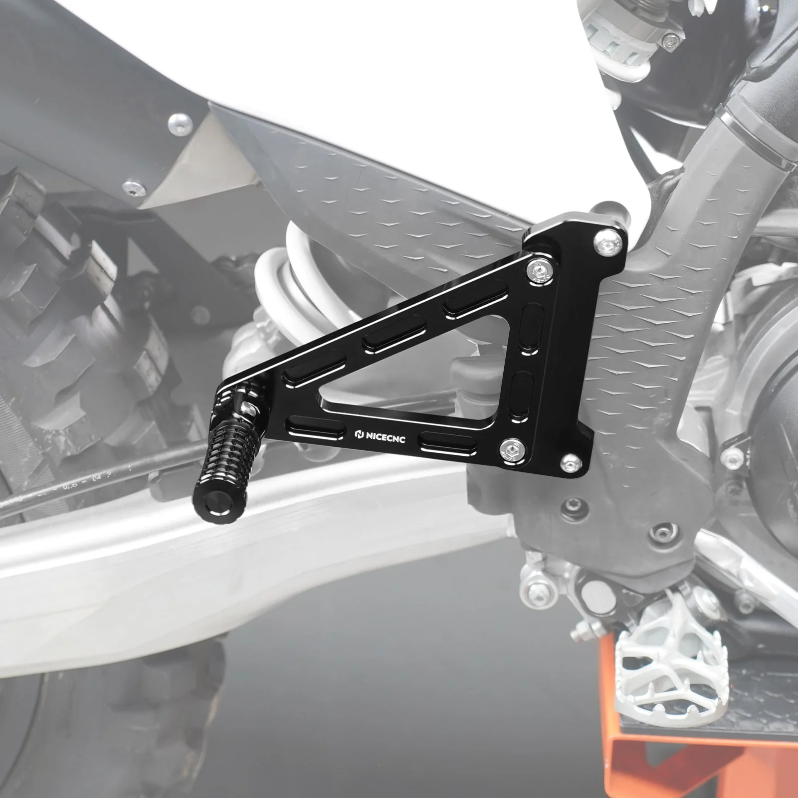 Passenger Foot Pegs Footrest Kit For KTM 125-450 XCF SXF 150-500 EXC XCW XCF-W - Image 8
