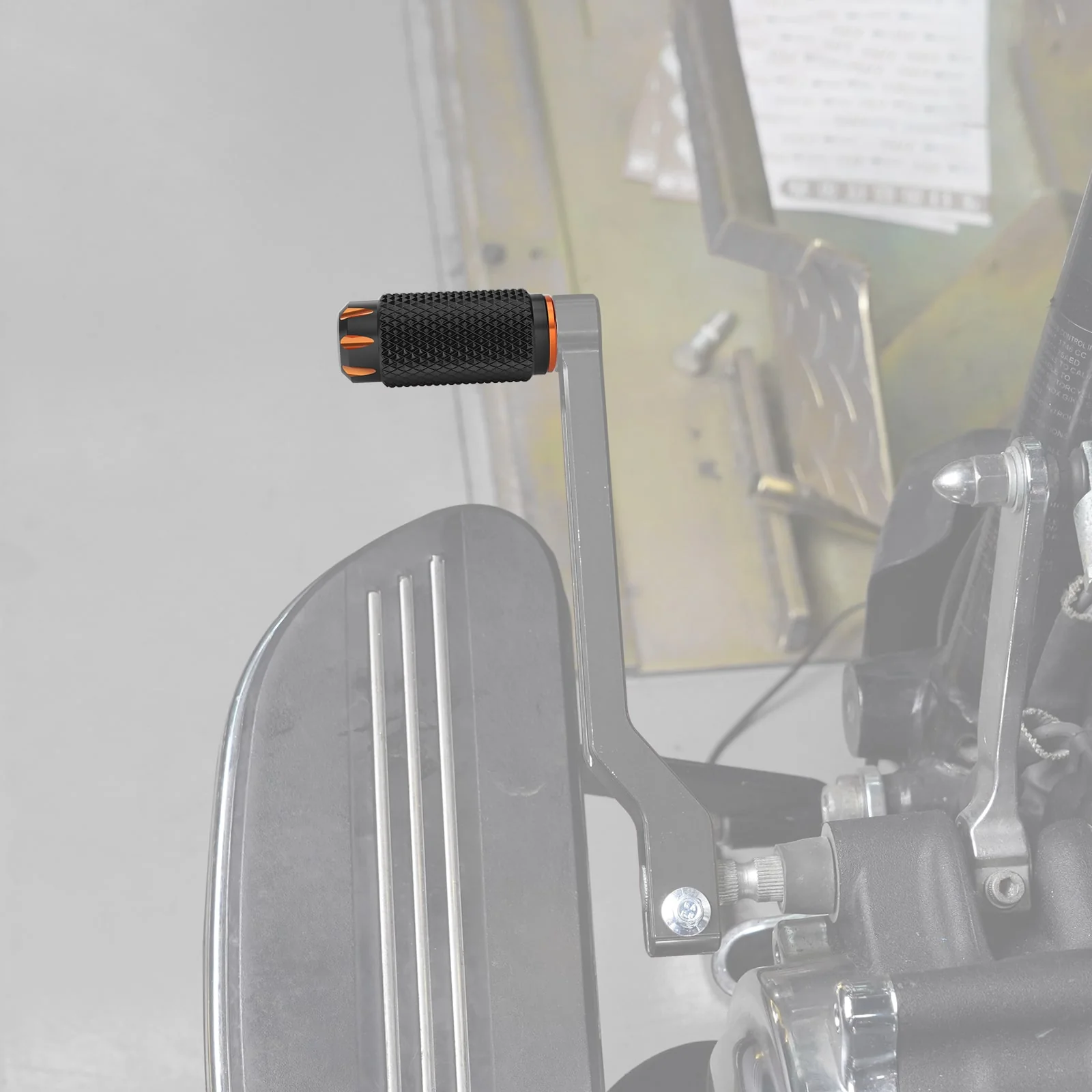 Passenger Footpegs Footrests + Shifter Pegs For Harley Road King Street Glide - Image 8