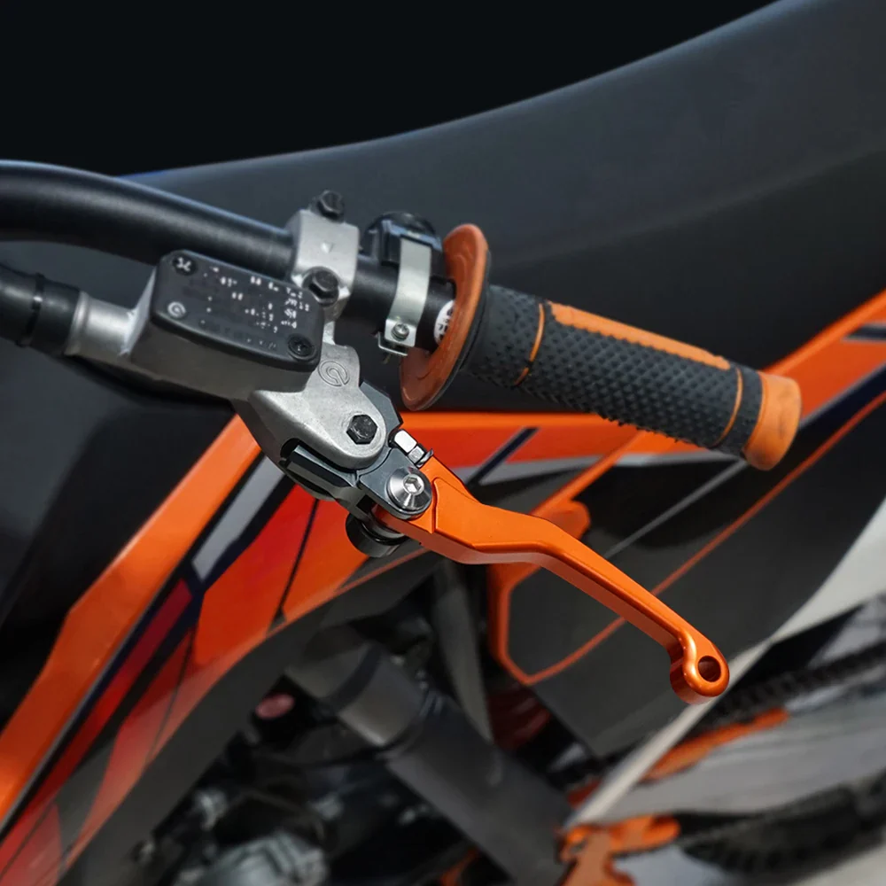 Dirt Bike Pivot Brake and Clutch Levers For KTM 250-530 2006-2013 - Image 2