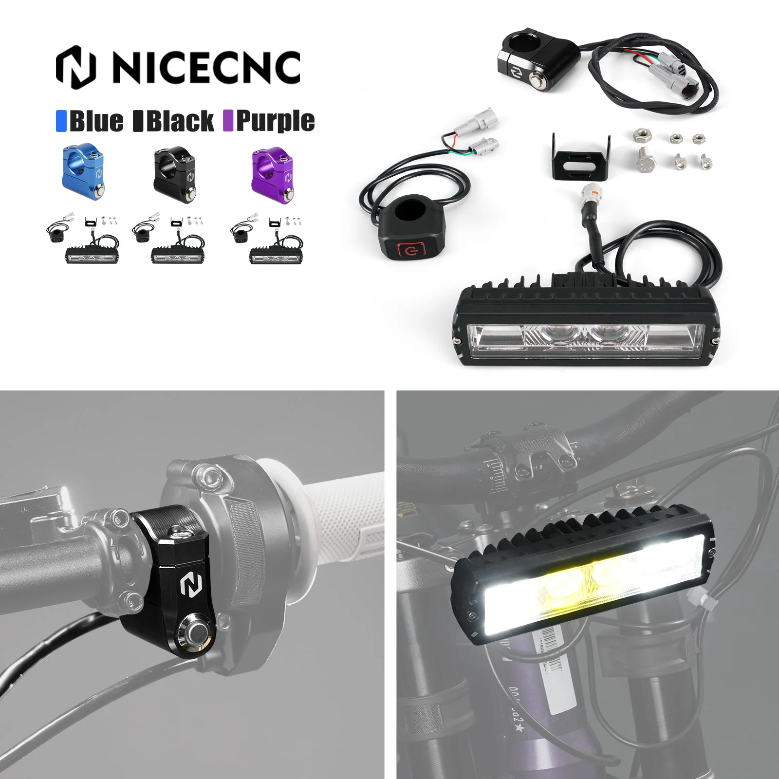 Plug & Play Headlight + Light Switch For Surron Light Bee Segway X160 X260 - Image 4