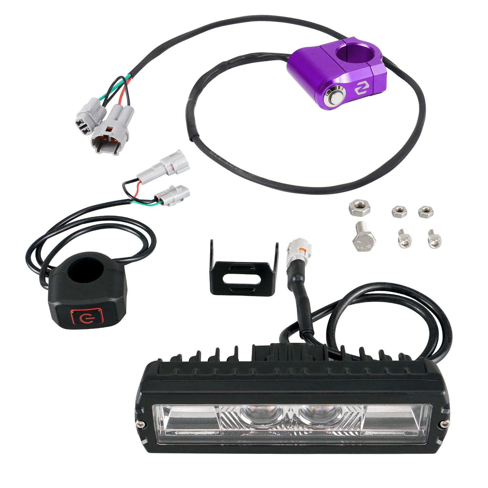 Plug & Play Headlight + Light Switch For Surron Light Bee Segway X160 X260 - Image 6