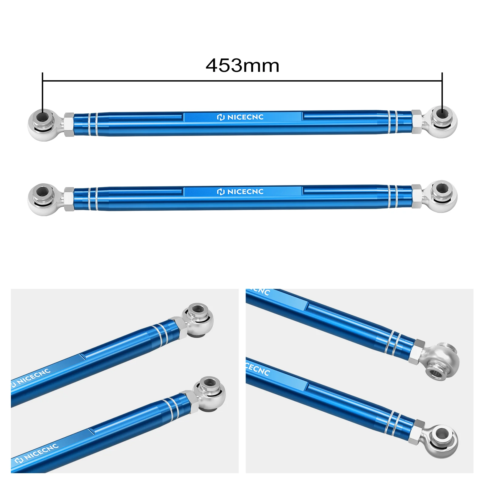 Adjustable Rear Sway Bar Stabilizer Linkage Kit For Polaris Pro R 4 2022-2024 - Image 3