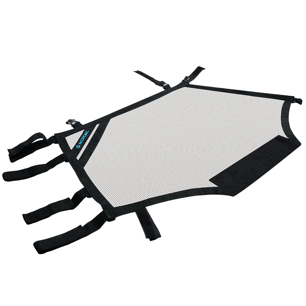 3PCS Window Net Roll Cage Mesh Guard Kit For Polaris RZR 570 1000 XP Turbo - Image 6