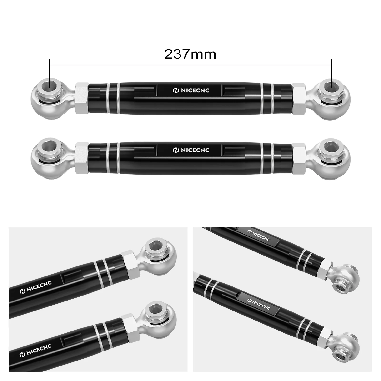 Anti-Roll Front Sway Bar Stabilizer Link Kit For Polaris RZR Turbo / Pro R 4 2022-2024 - Image 10