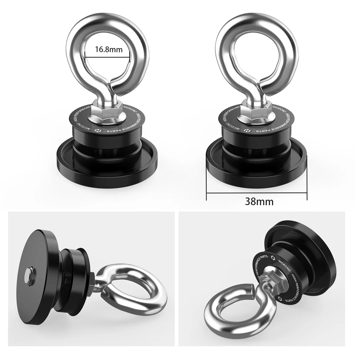 UTV Lock Tie Down Anchors Cooler Mounts For Polaris RZR XP 1000 / Turbo - Image 3