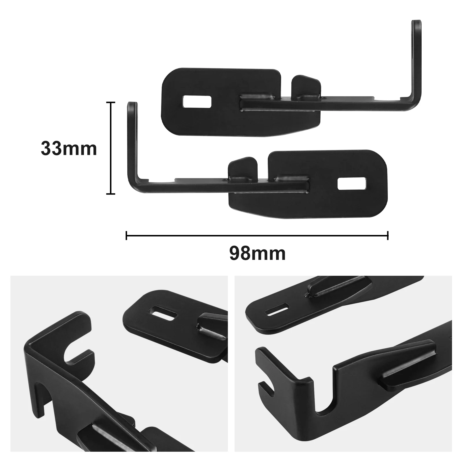 Cool Door Latches Vent Extender Kit For Polaris RZR XP 4 1000 Turbo 900 - Image 4