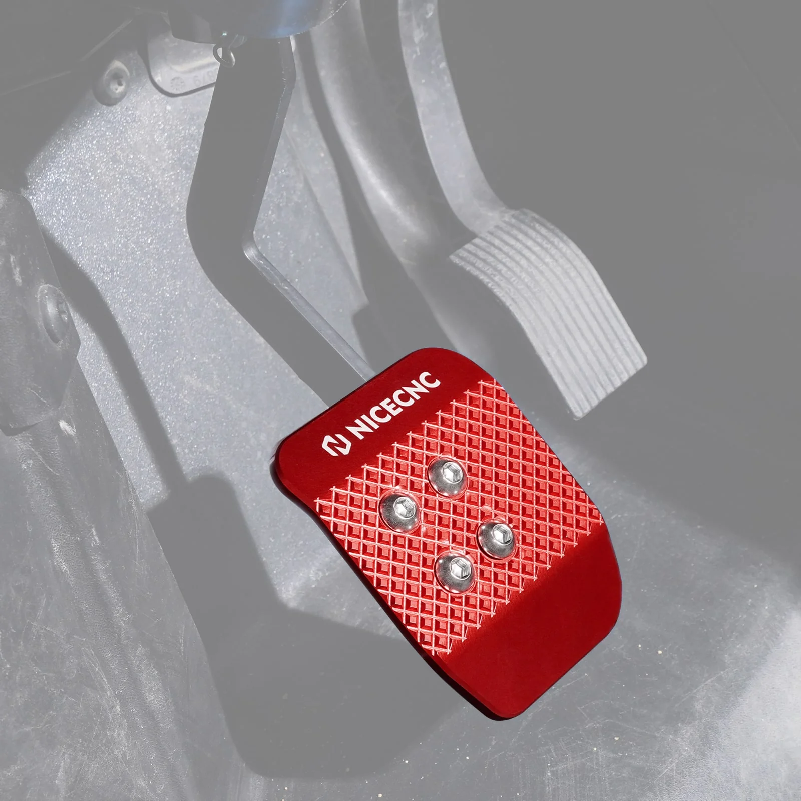 UTV Brake Pedal Extender Pad Tip Plate For Polaris RZR XP 4 1000 Turbo 900 - Image 2