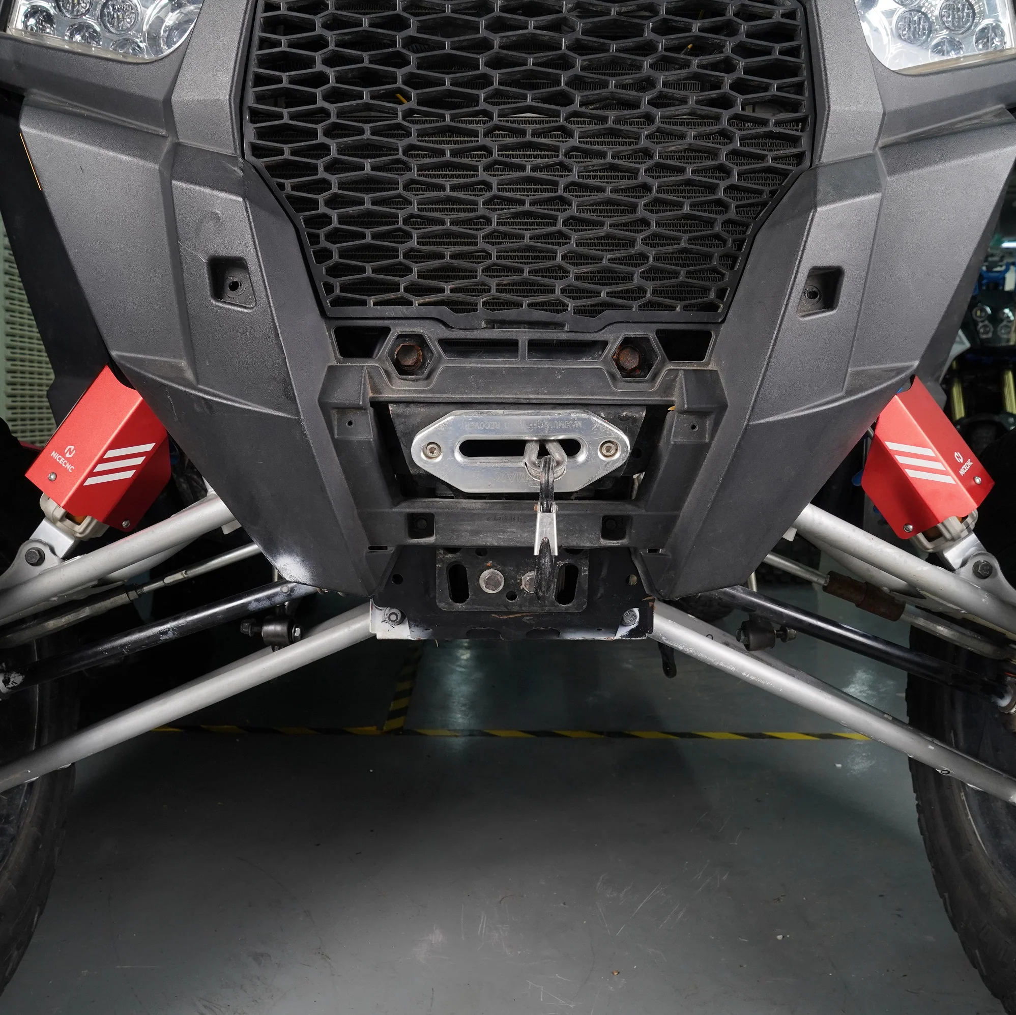 UTV Front Shock Covers Guards Kit For Polaris RZR XP 4 1000 Turbo - Image 2