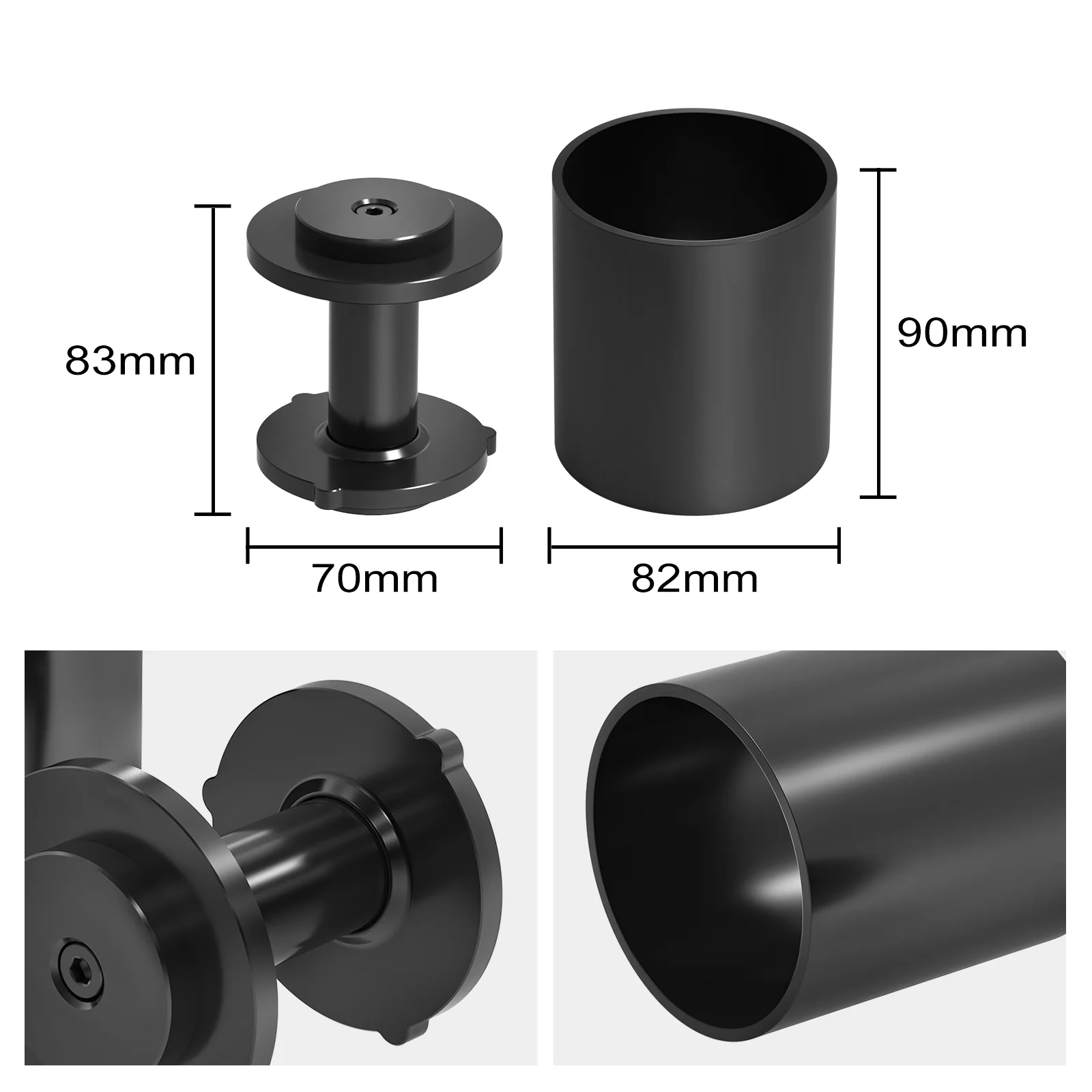 UTV Wheel Bearing Installer Removal Press Tool Kit For Polaris RZR XP 1000 14-21 - Image 4