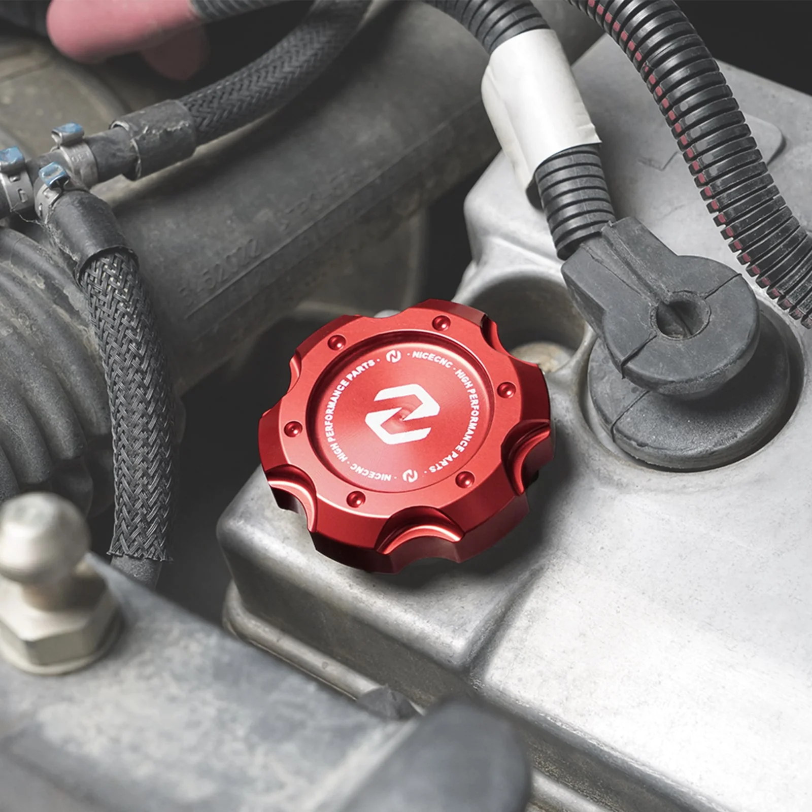 Engine Oil Fill Cap Cover Plug For Polaris RZR XP 4 General 1000 Sportsman Ranger 570 - Image 2