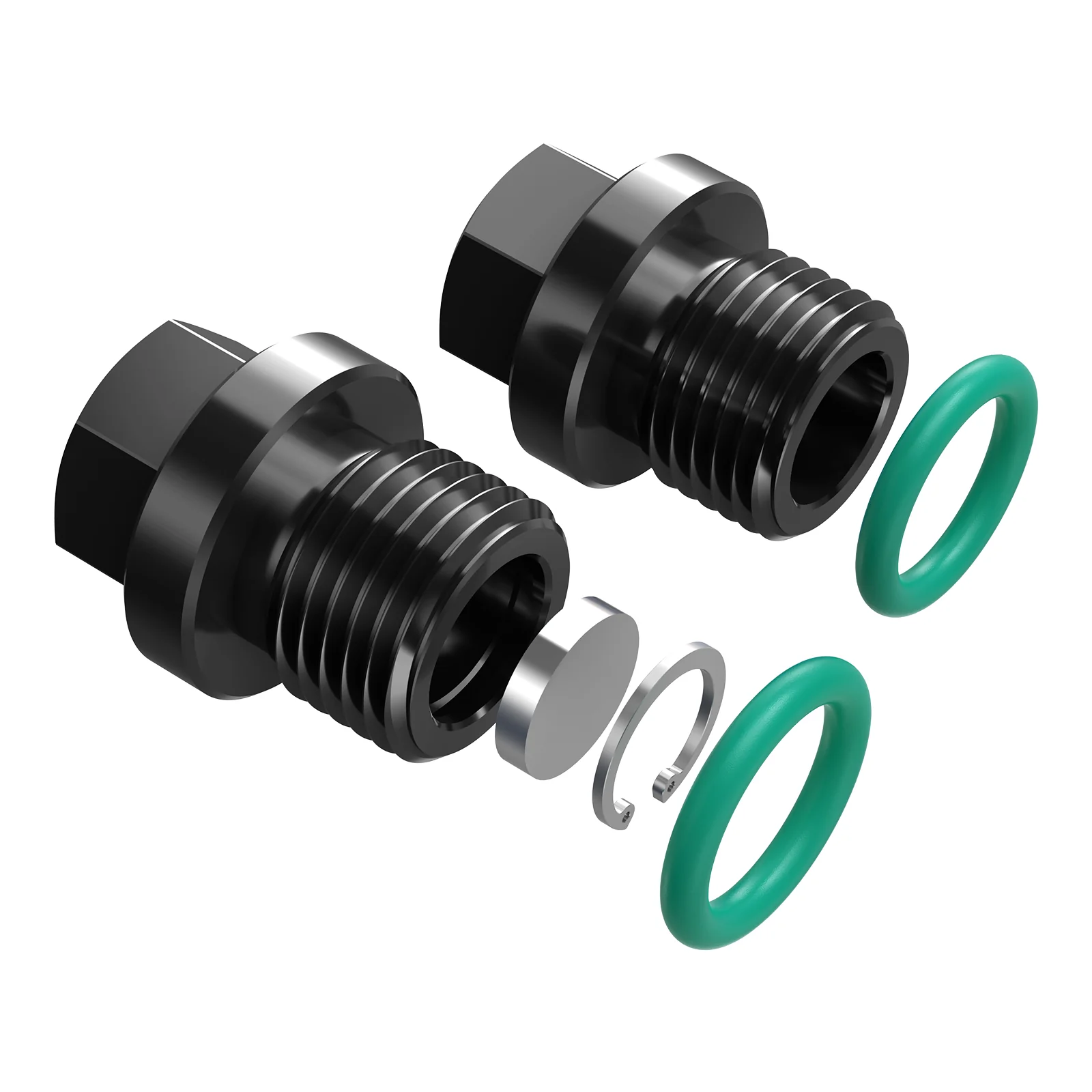 Front Differential Fill Drain Plug Kit For Polaris RZR XP 4 Turbo General 1000 - Image 17