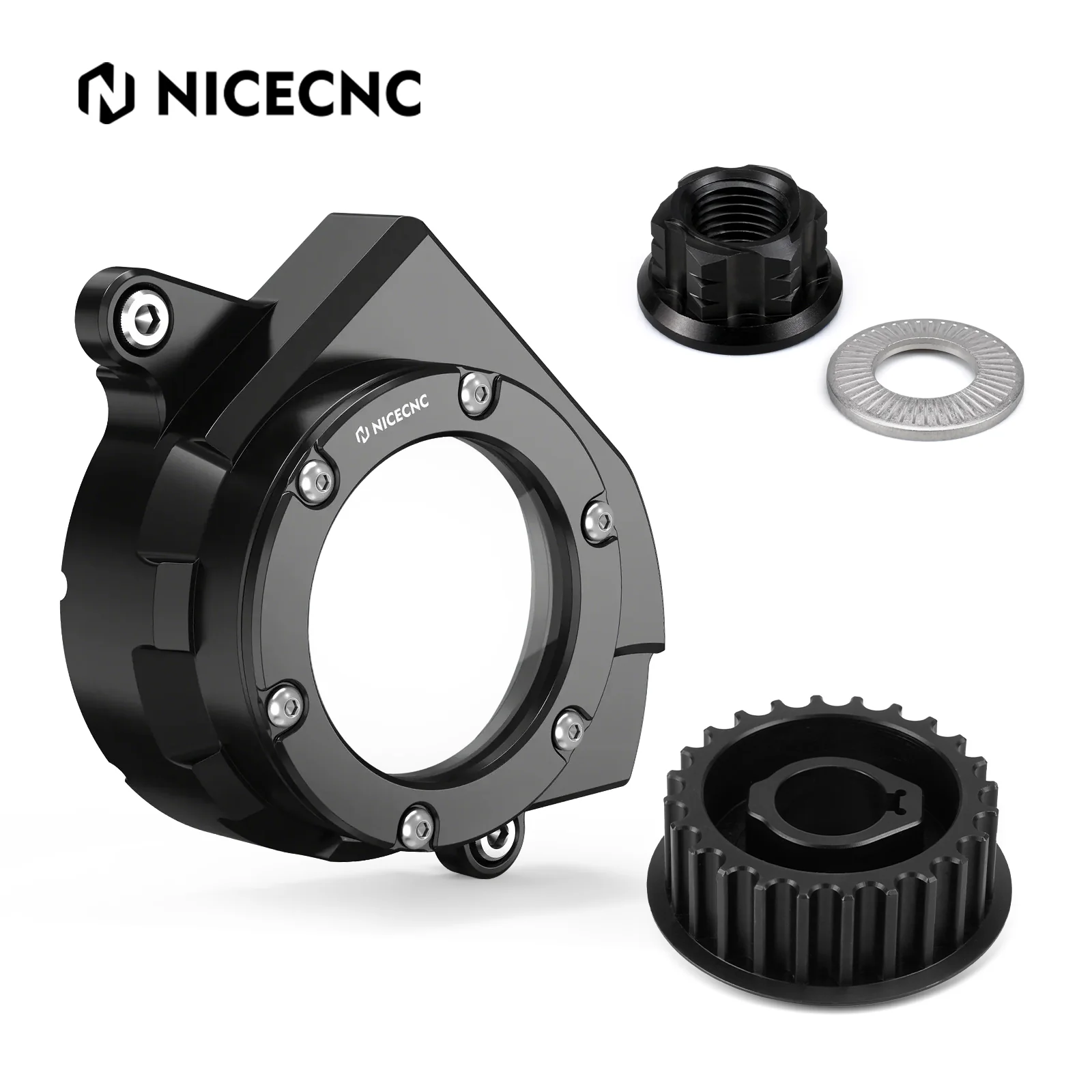 Primary Pulley & Belt Pulley Cover & Nut For Surron Light Bee Segway X160 X260 - Image 15