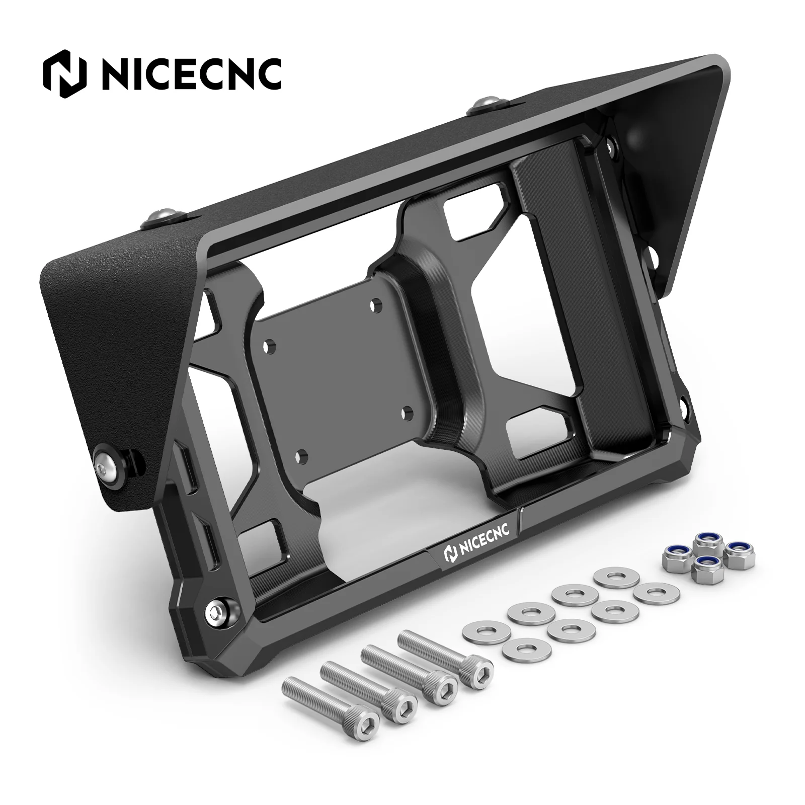 Protective Case + Adjustable Sun Visor Kit For Garmin Zumo XT2 6" Devices - Image 5
