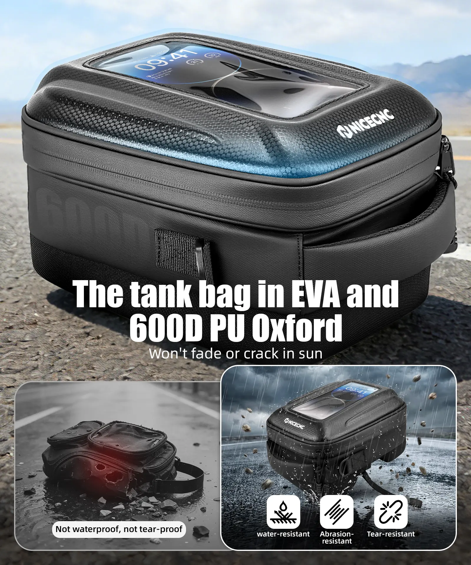 Quick-Release Tank Bag Push-Pull Lock System For Yamaha Tenere 700 2019-2025 - Image 10