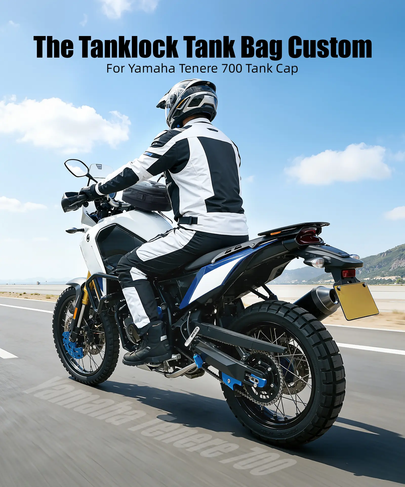 Quick-Release Tank Bag Push-Pull Lock System For Yamaha Tenere 700 2019-2025 - Image 12