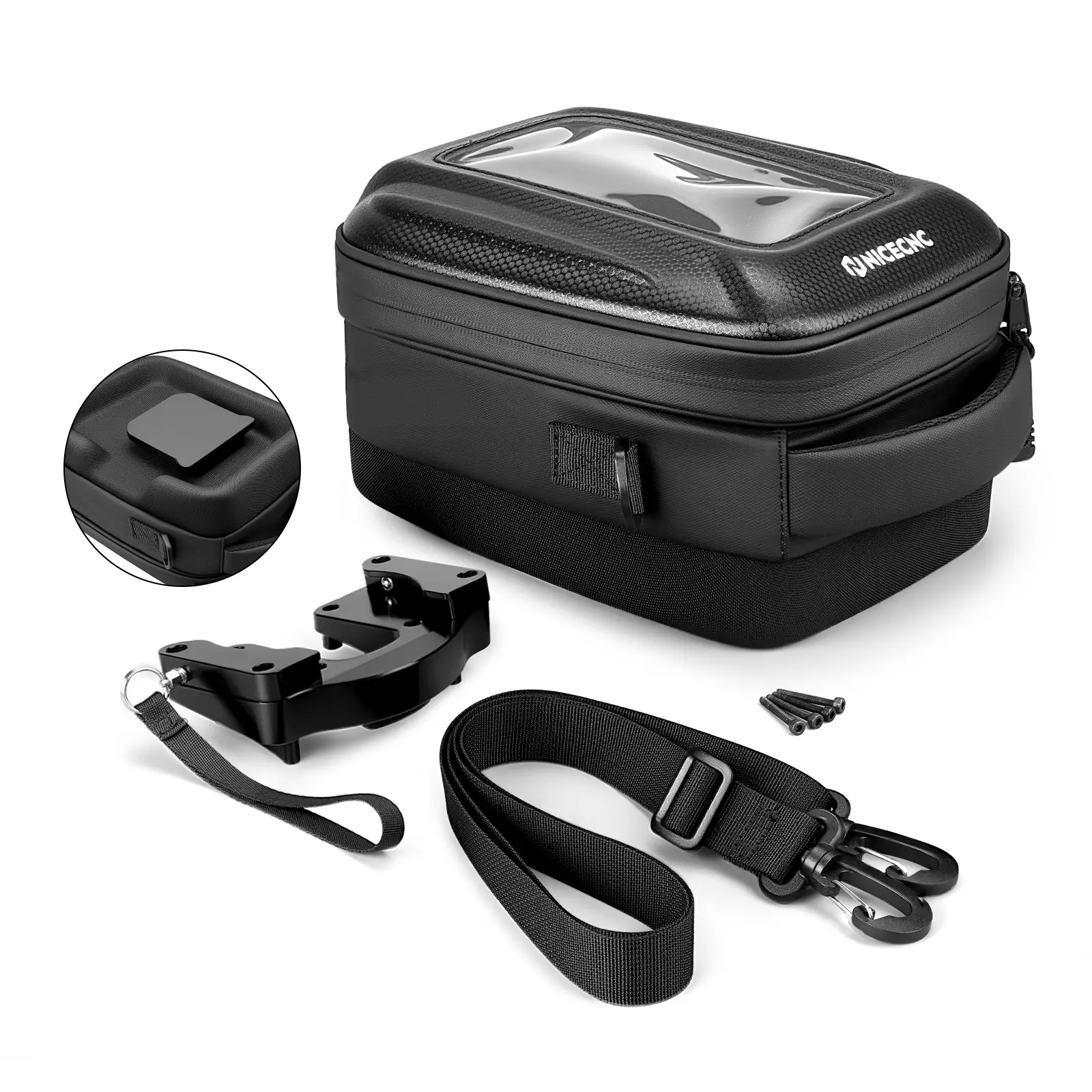 Quick-Release Tank Bag Push-Pull Lock System For Yamaha Tenere 700 2019-2025 - Image 3