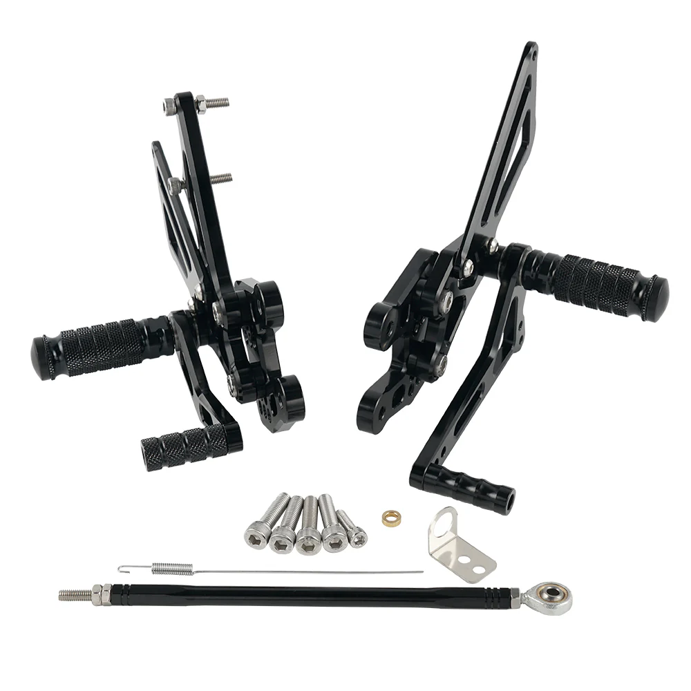 Racing Footrest Rear Sets Foot Pegs Adjustable For Suzuki GSXR1000 K7/8 2007-2008 - Image 3