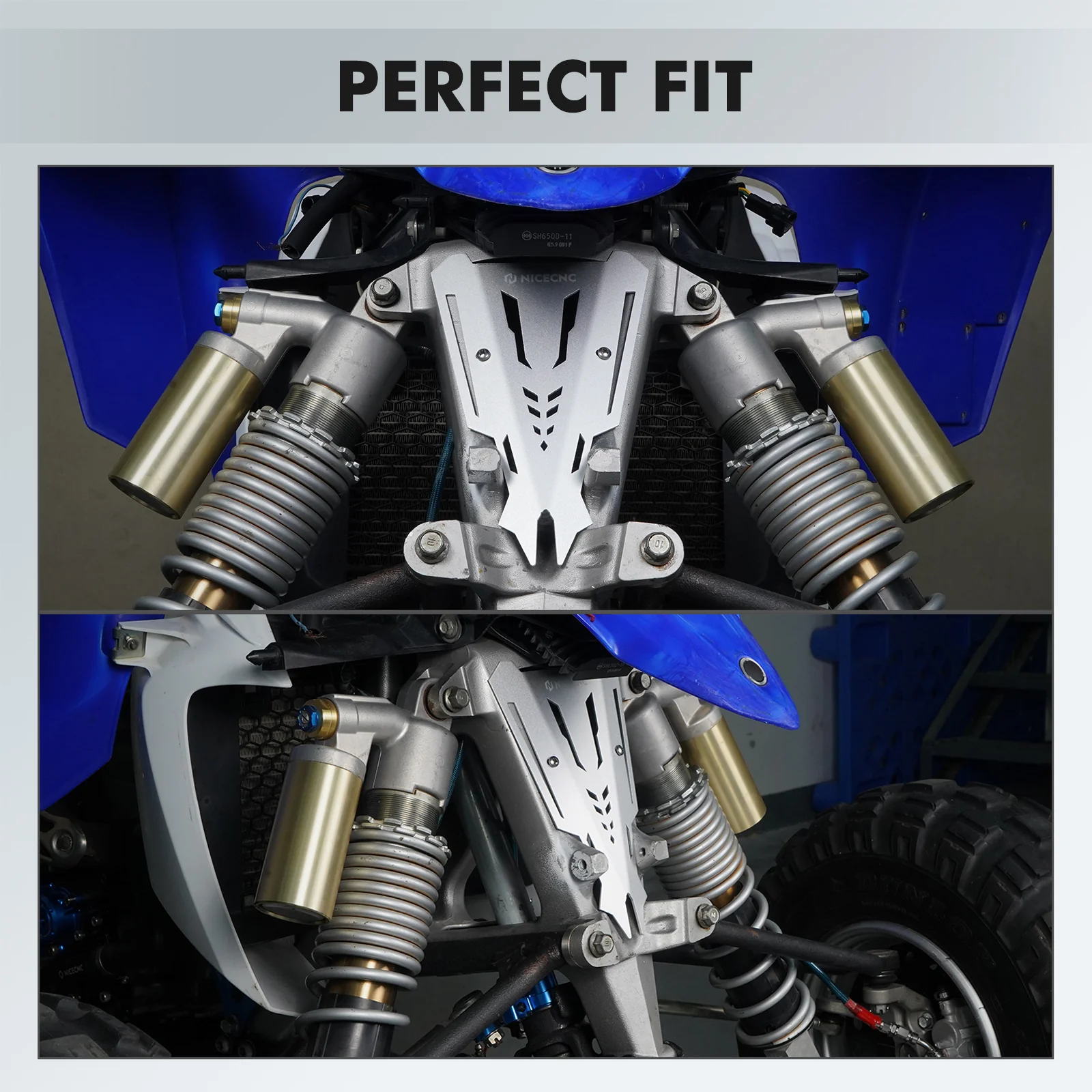 Radiator Cooler Stabilizer Roost Guard Mud Cover For Yamaha YZF450R 2009-2024 - Image 21