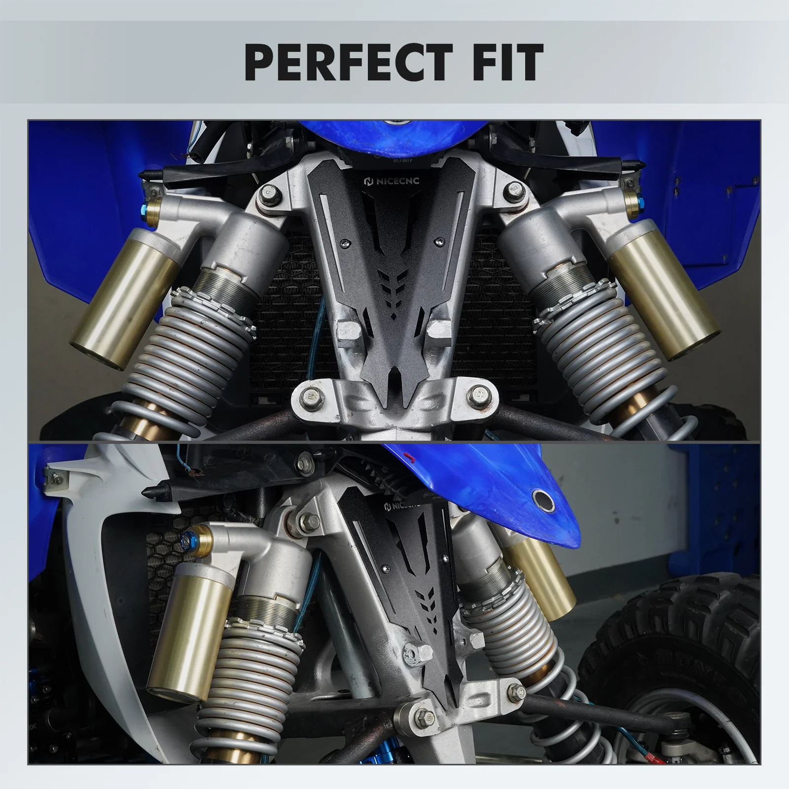 Radiator Cooler Stabilizer Roost Guard Mud Cover For Yamaha YZF450R 2009-2024 - Image 9