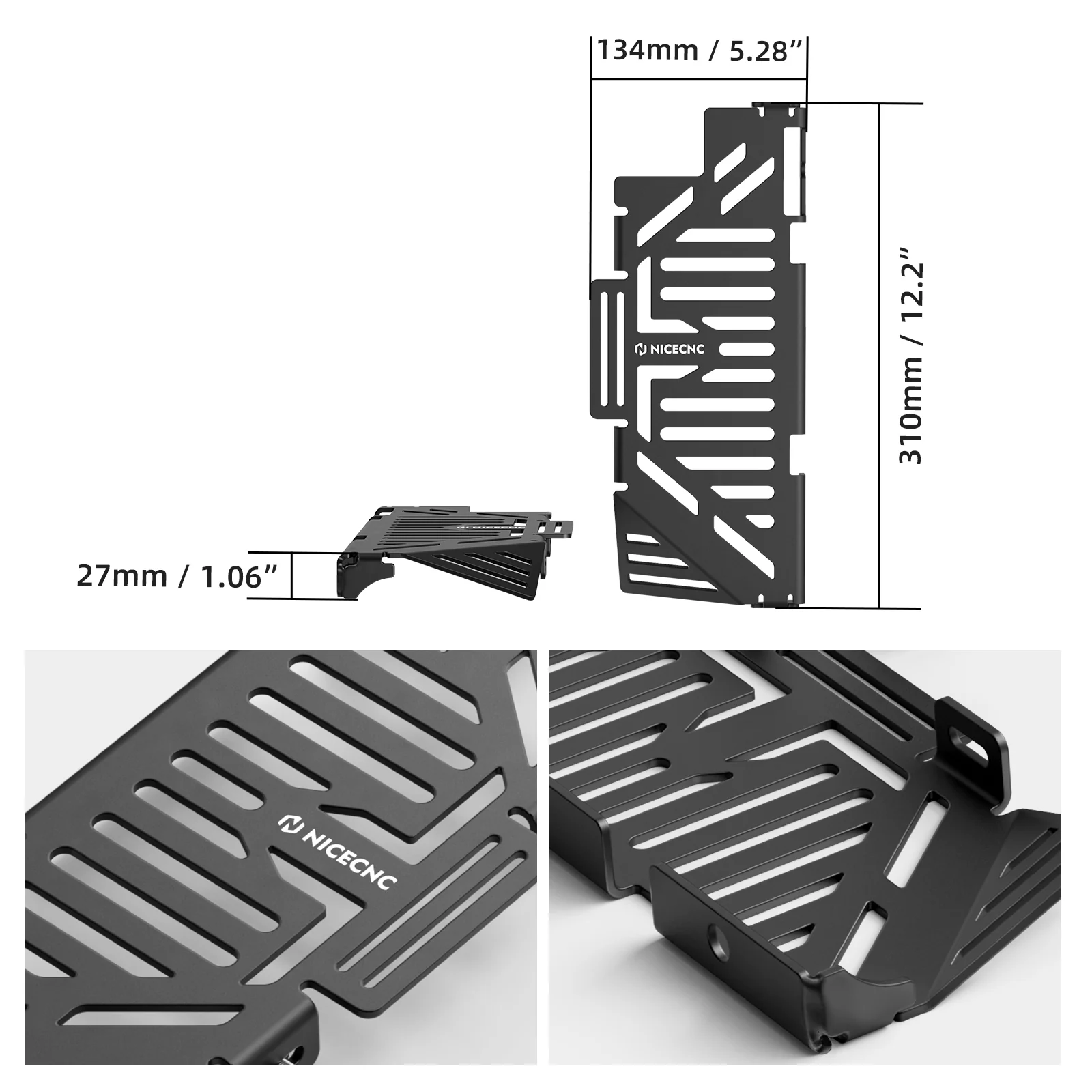 Radiator Guard Cover Protector For Suzuki DRZ400S DRZ400SM - Image 3
