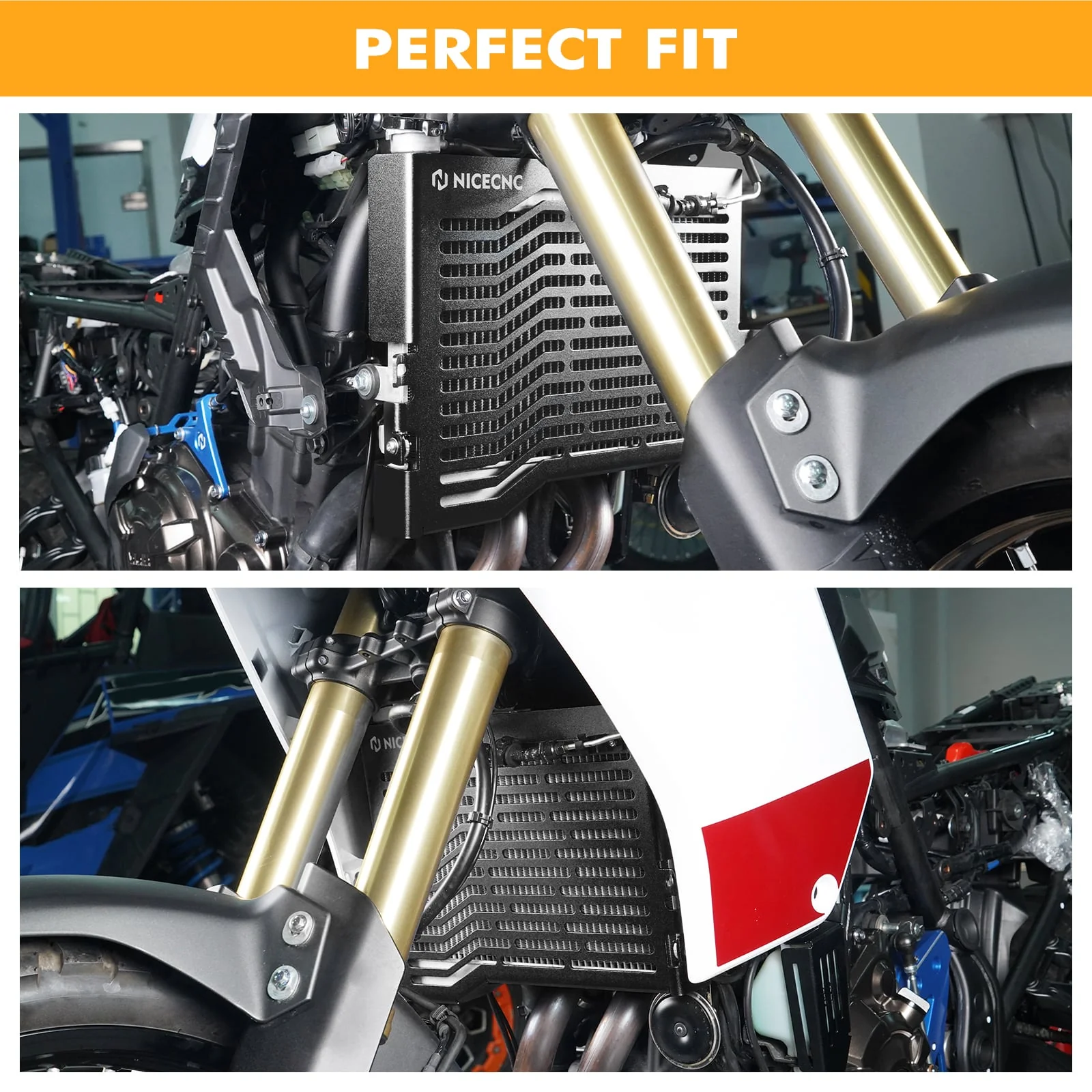 Radiator Guard  Kit For Yamaha Tenere 700 / XTZ700 2019-2024 - Image 2