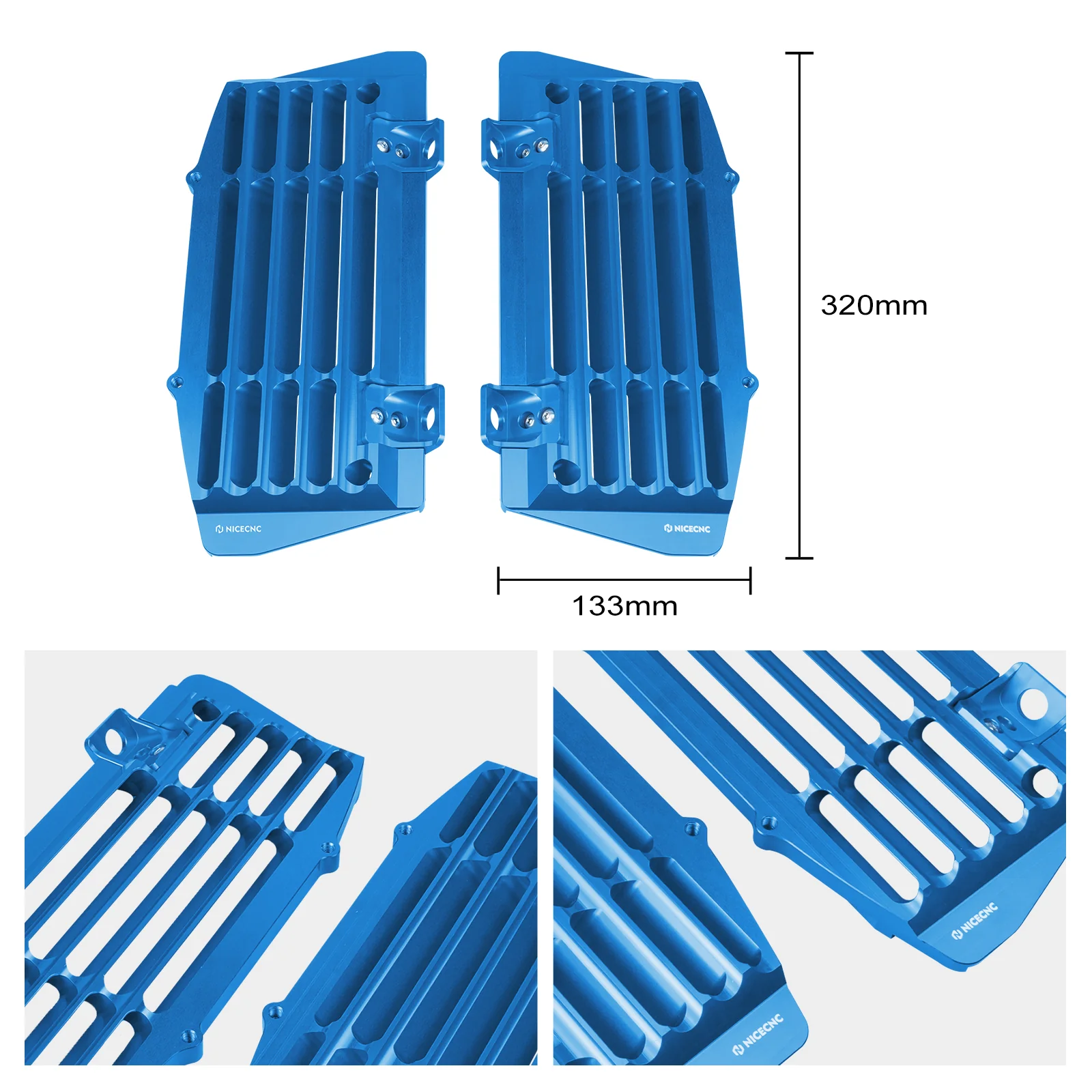 Radiator Guards for KTM 350 500 EXCF 2017-2023 - Image 13