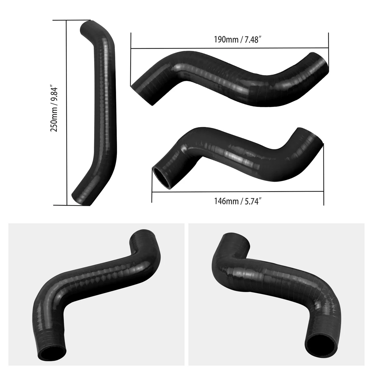 Radiator Hose Kit For KTM 450-500 EXC-F Husqvarna 450 FX FE Gas Gas 2024 - Image 3