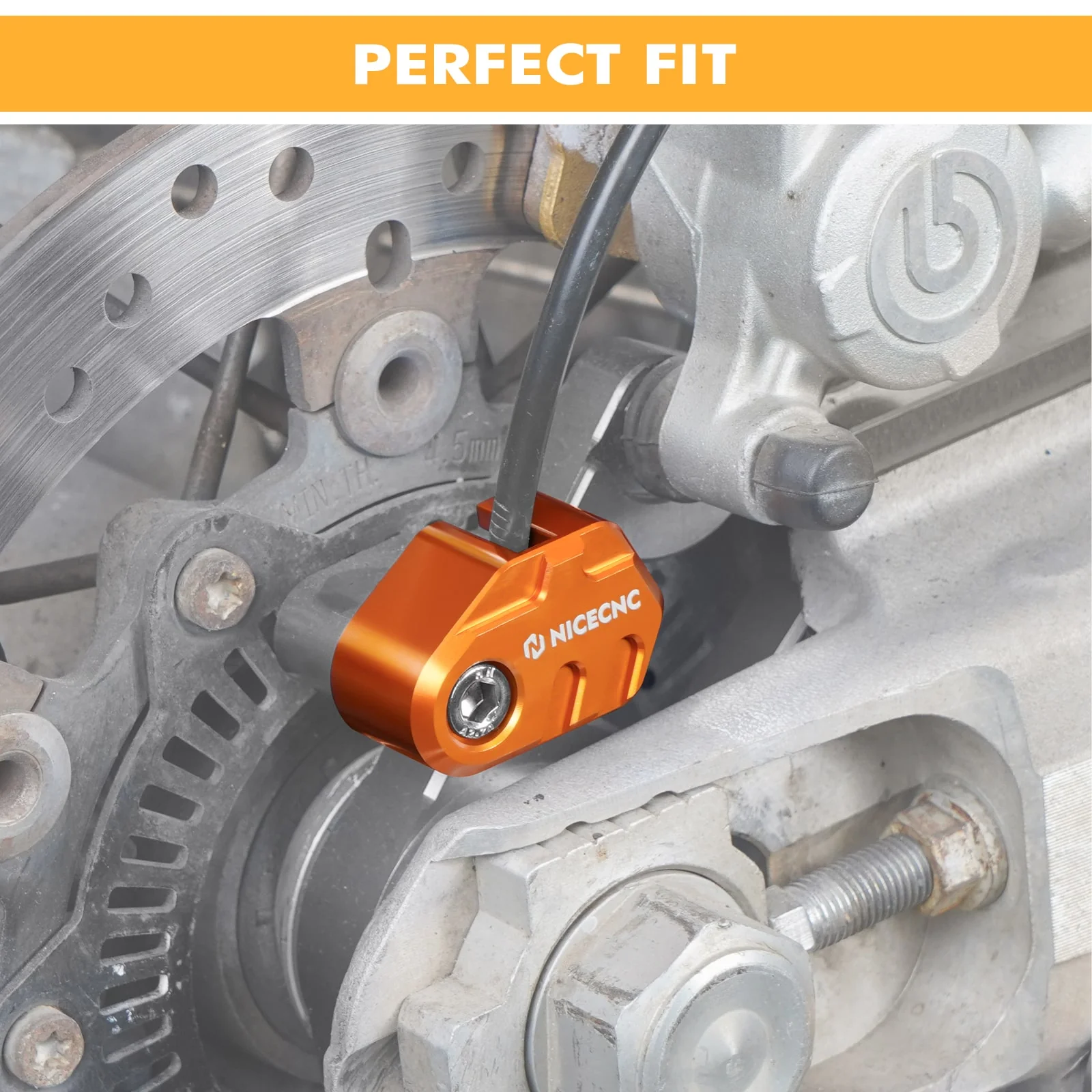 Rear ABS Cable Guard Cover For KTM 690 Enduro SMC R Duke 1290 Super Adventure - Image 2