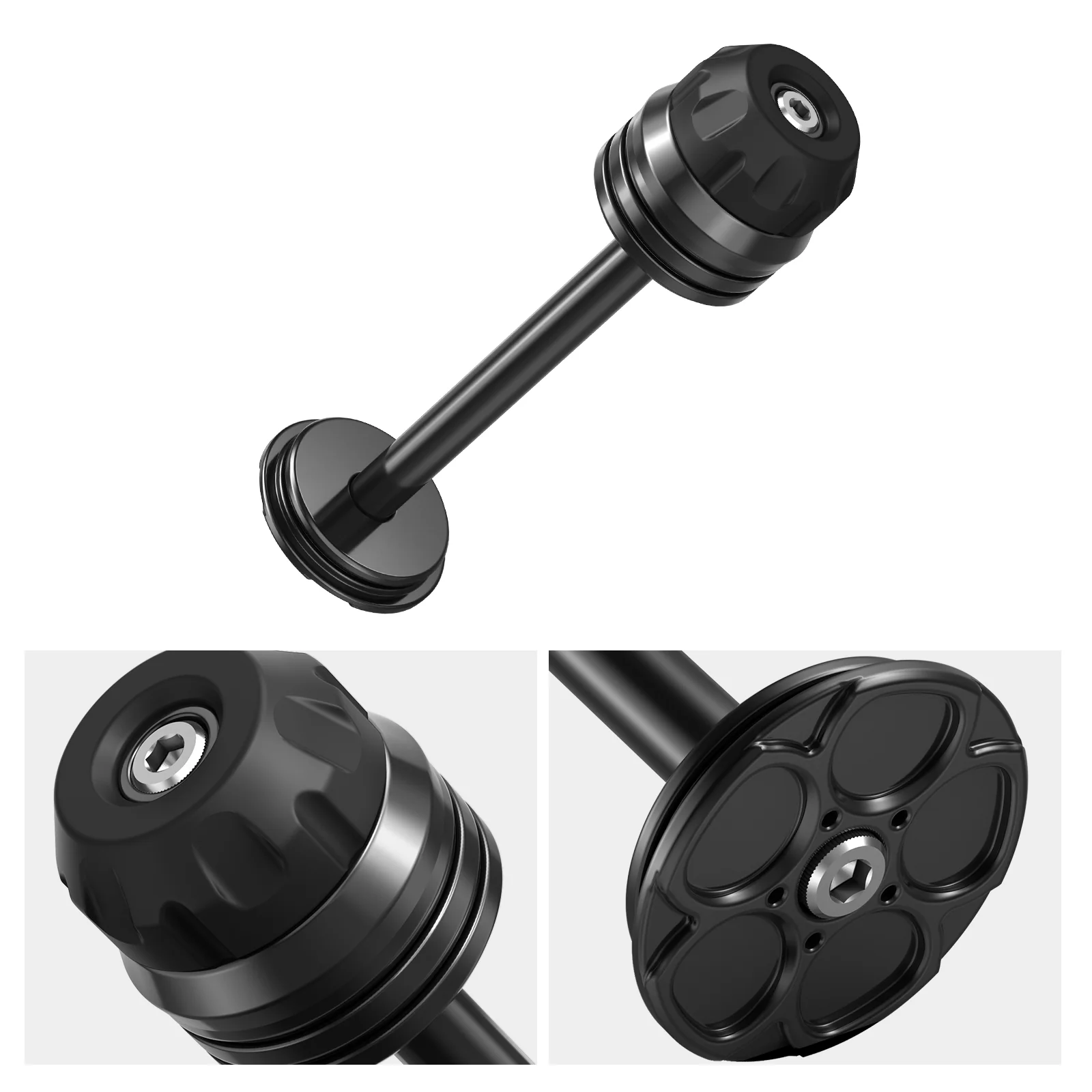 Rear Axle Fork Wheel Crash Protector For BMW R1250GS / Adventure - Image 10