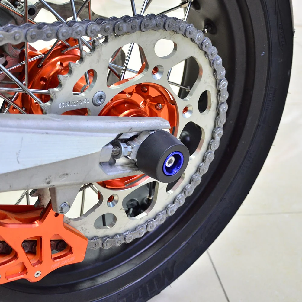 Rear Axle Slider Fork Crash Pad For Husqvarna KTM GasGas - Image 2