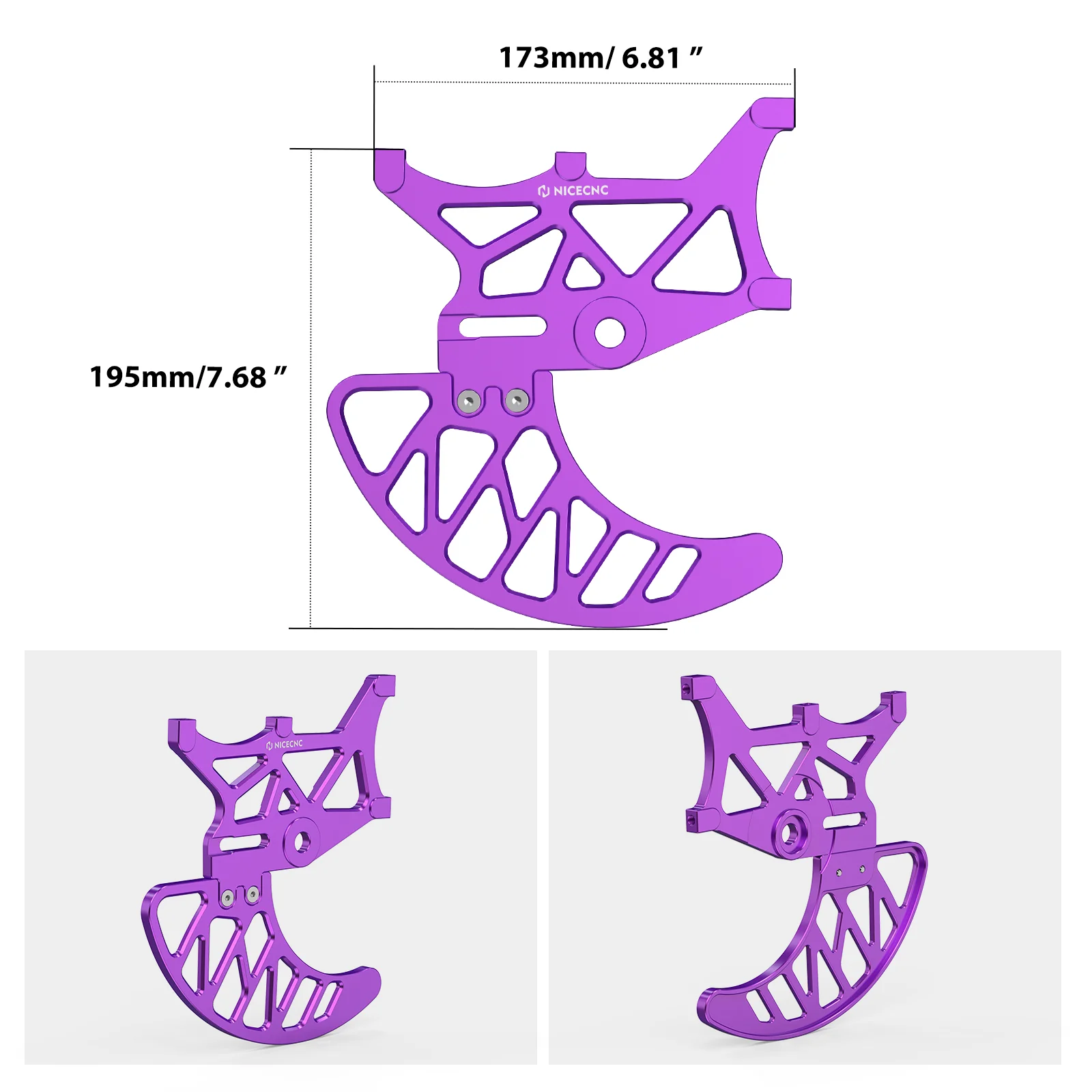 Rear Brake Disc Sprocket Caliper Guard For Surron Light Bee X/ S/ L1E Segway X160 X260 - Image 6