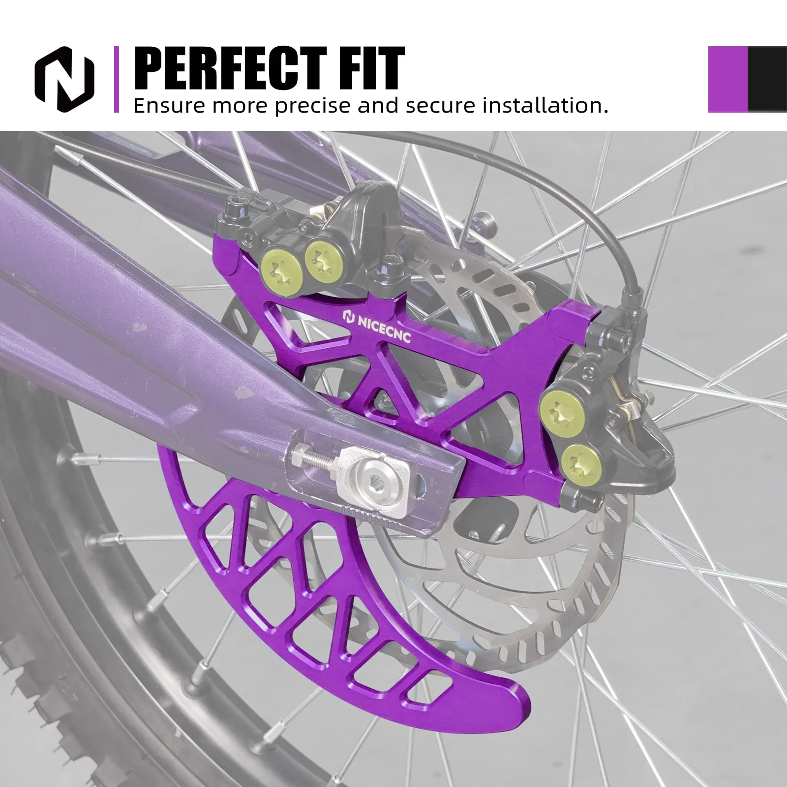 Rear Brake Disc Sprocket Caliper Guard For Surron Light Bee X/ S/ L1E Segway X160 X260 - Image 9