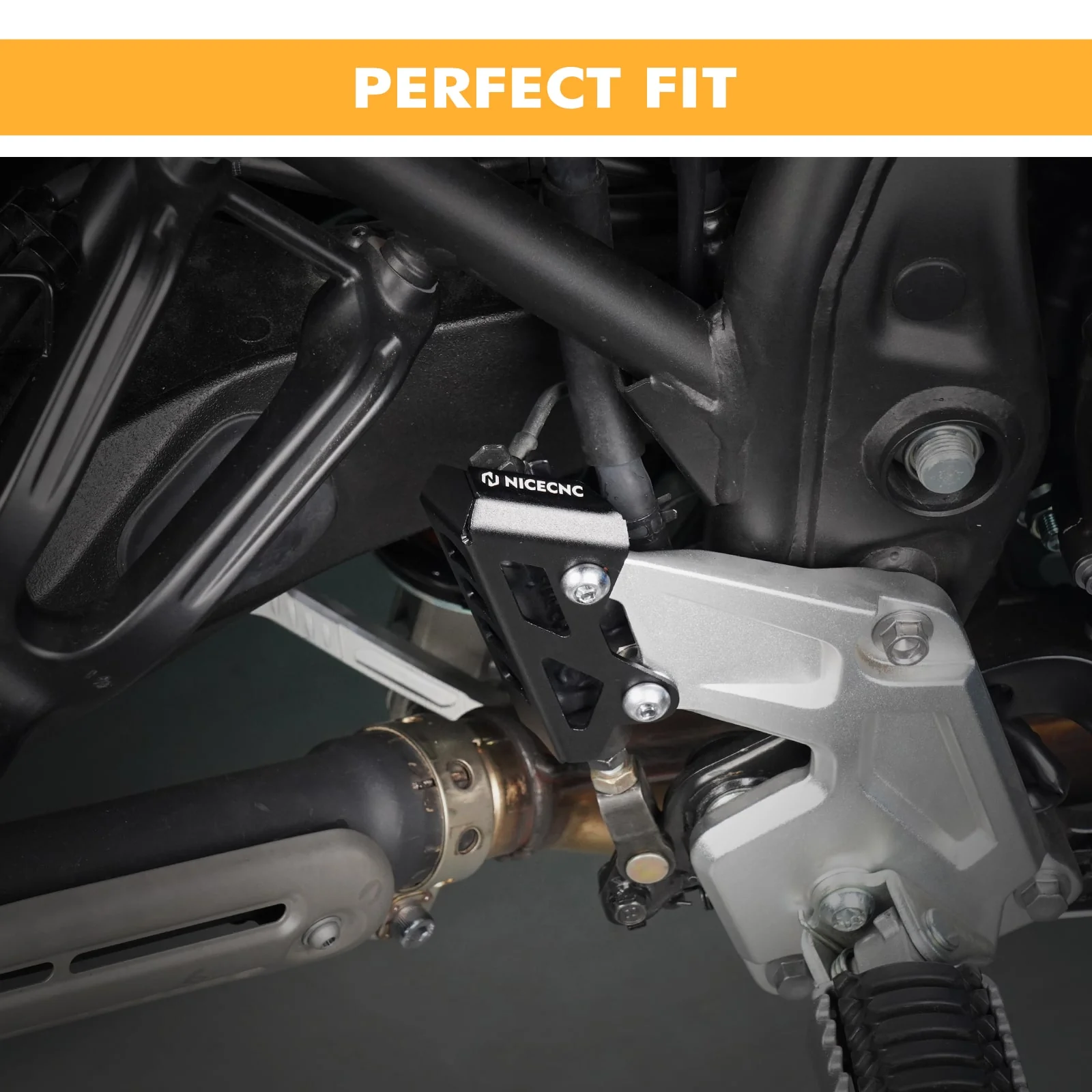 Rear Brake Master Cylinder Guard Pump Protector Cover For Yamaha Tenere 700 /XTZ 700 2019-2024 XSR700 MT-07 FZ07 ABS - Image 2
