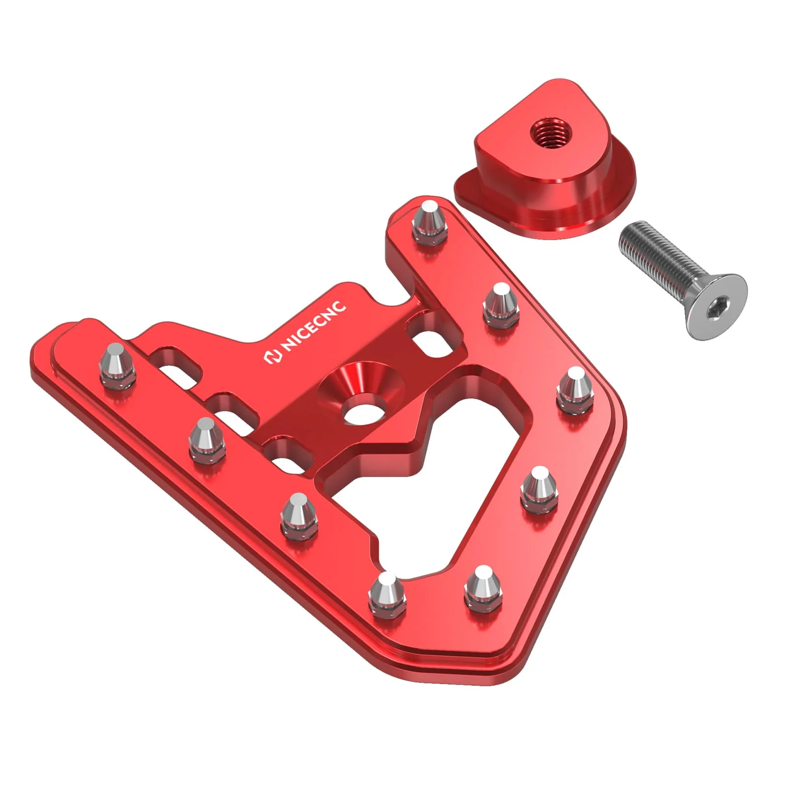ATV Rear Brake Pedal Lever Extender Pad Tip For Yamaha Raptor 700 2006-2012 - Image 14