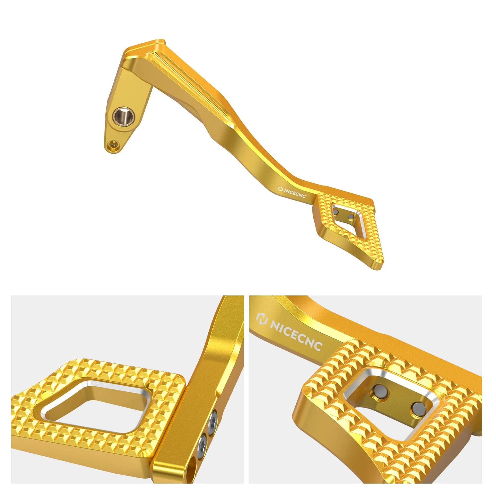 Rear Brake Pedal Lever Kit For Harley Dyna Low Rider Street Bob Super Glide - Image 14