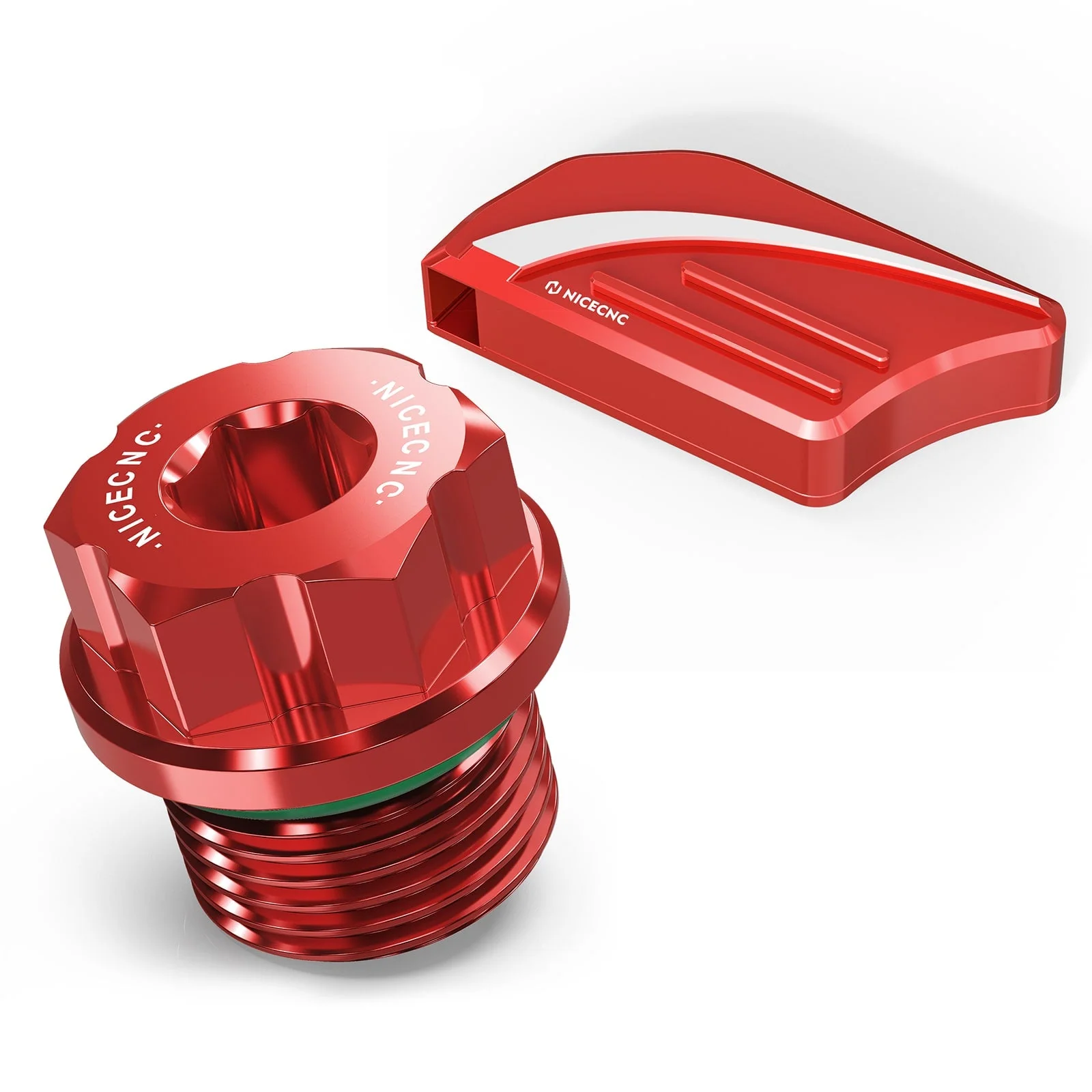 Rear Brake Pedal Extender & Front Differential Oil Fill Plug For Can-Am Ryker 600 900 - Image 24