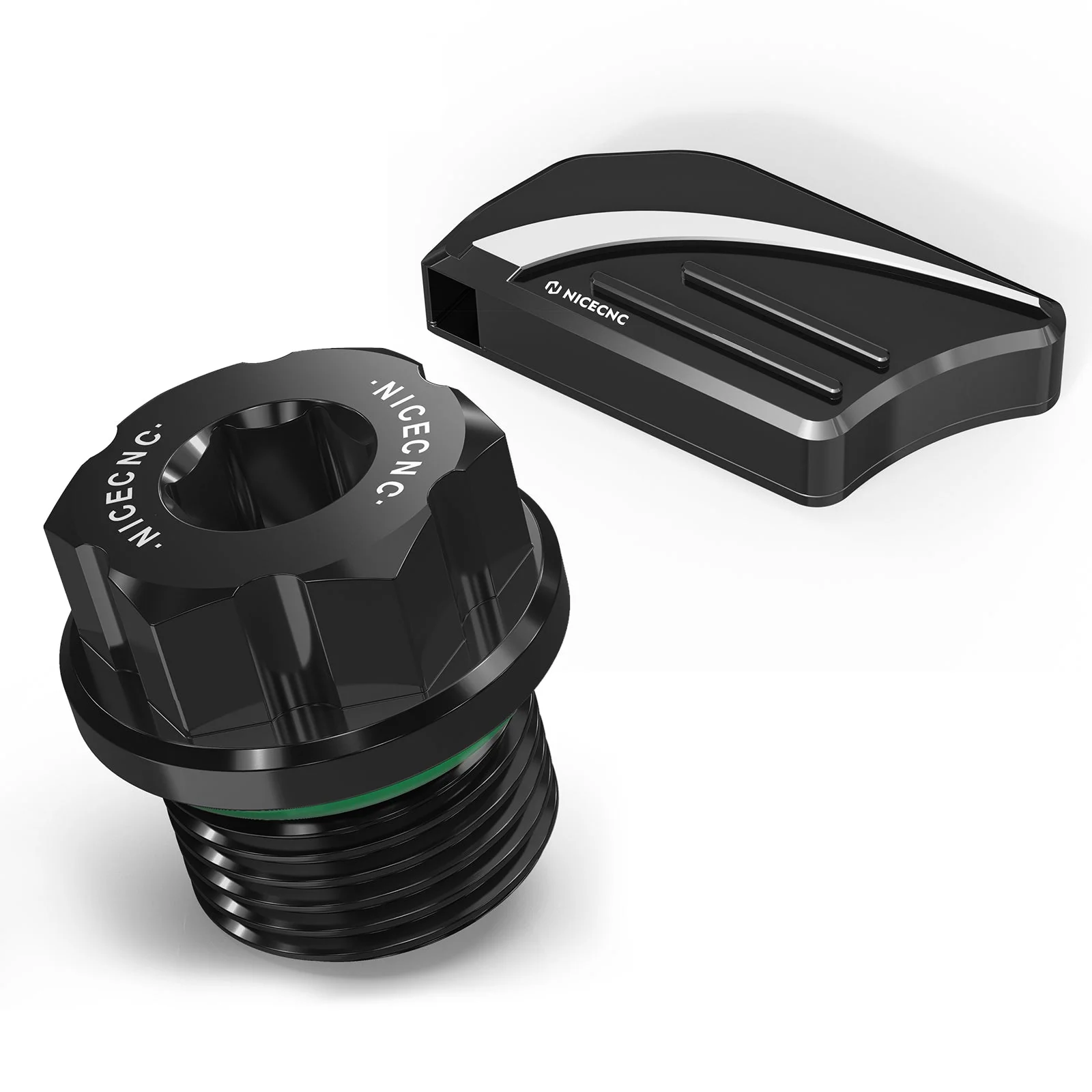 Rear Brake Pedal Extender & Front Differential Oil Fill Plug For Can-Am Ryker 600 900 - Image 25