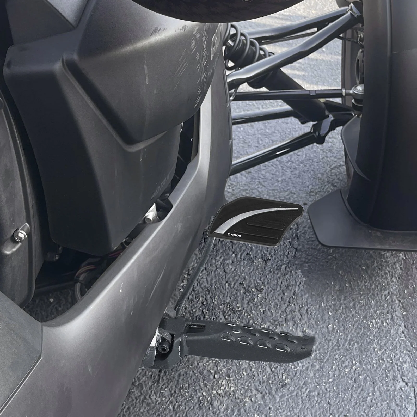 Enlarged Rear Brake Pedal Lever Peg Pad Extender For Can-Am Ryker 600 / 900 ACE - Image 3